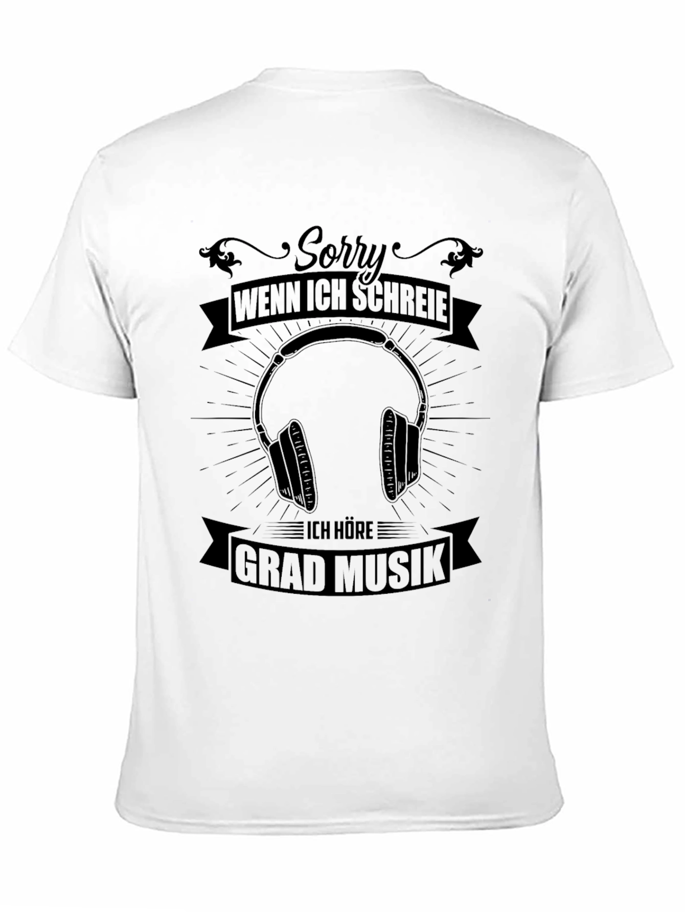 Black Music Lover Tee: Sorry When I Scream, I'm Listening to Music view 11