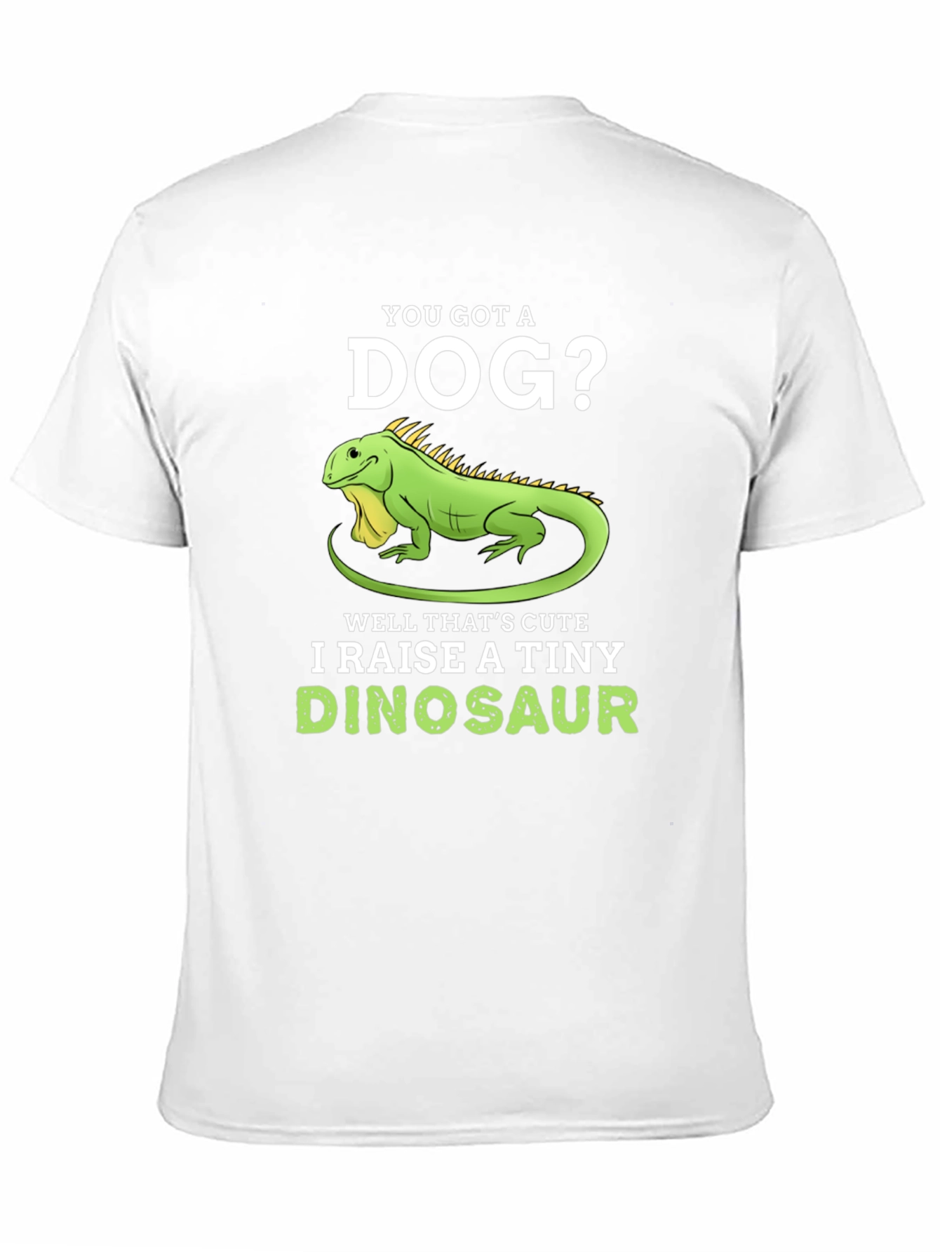 Black I Raise A Tiny Dinosaur T-Shirt, Reptile Lover Tee view 11