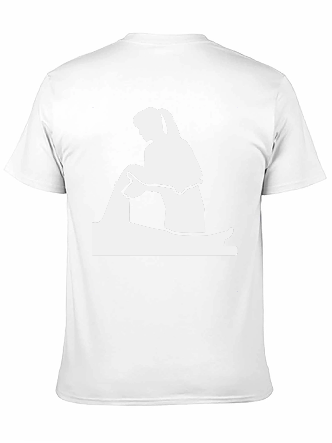 Black Massage Therapy T-Shirt - Black Cotton Tee view 11