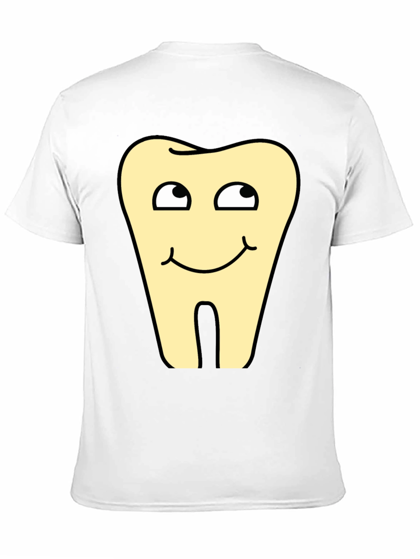 Black Funny Tooth Graphic Tee - Dentist Humor Shirt view 11