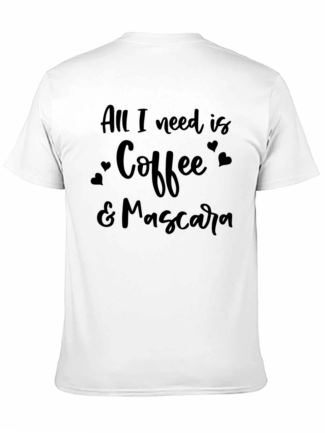 Black Coffee & Mascara Graphic Tee - Unisex view 11