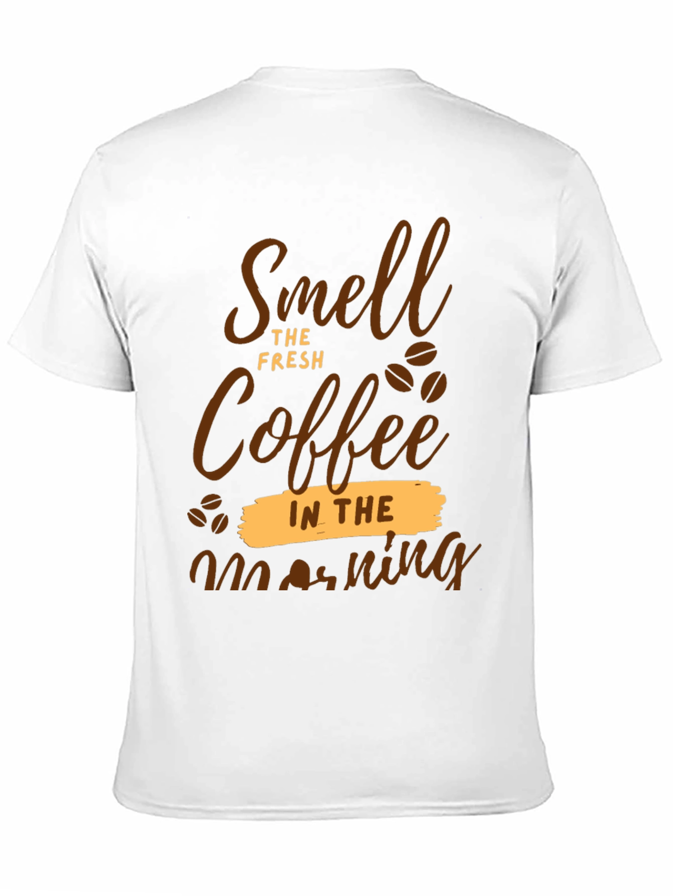 Black Smell The Fresh Coffee T-Shirt view 11