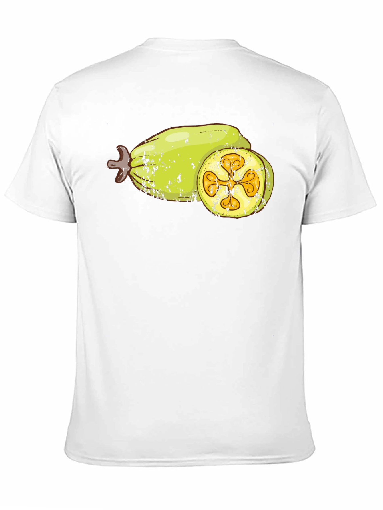 Black Bilimbi Fruit Graphic T-Shirt view 11