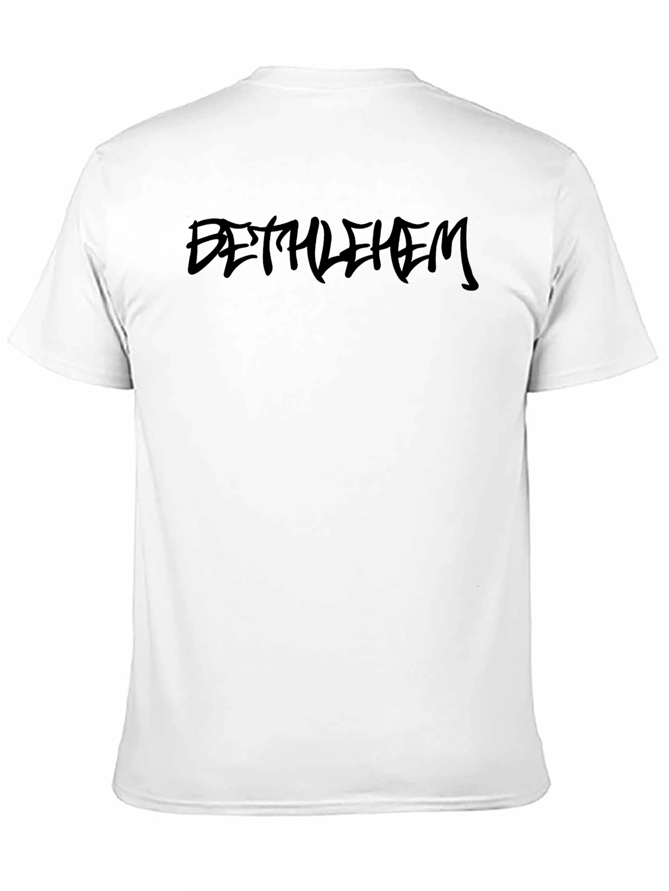 Black Bethlehem Black Graphic Tee - Urban Style view 11