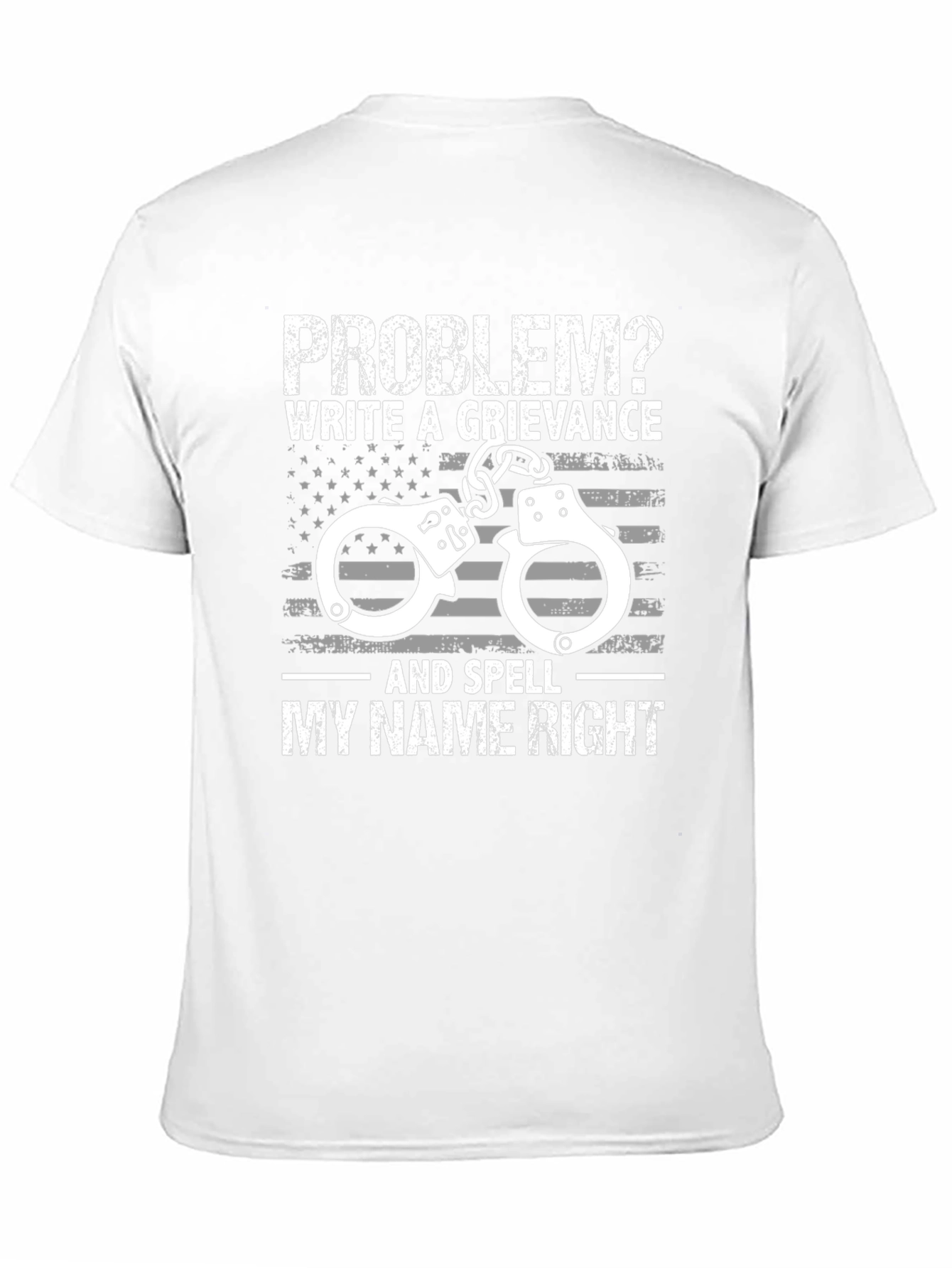 Black Problem? Grievance T-Shirt view 11