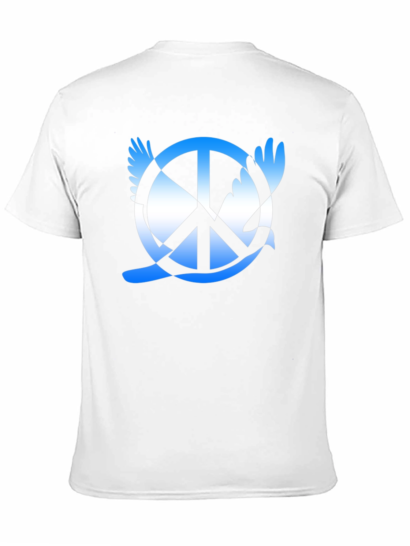 Black Peace Dove Graphic T-Shirt - Black view 11