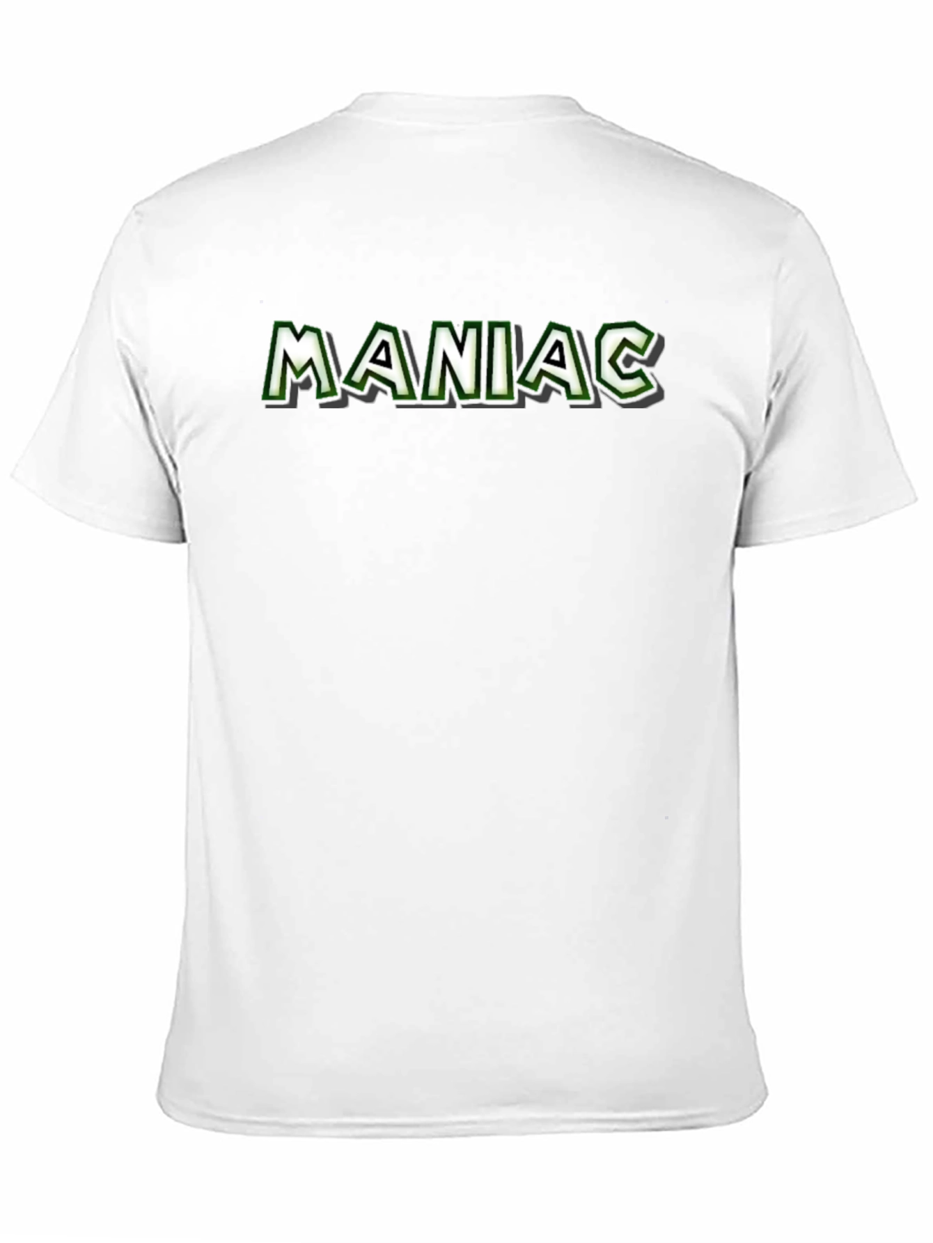 Maniac Graphic Tee - Black Cotton Blend T-Shirt - 11