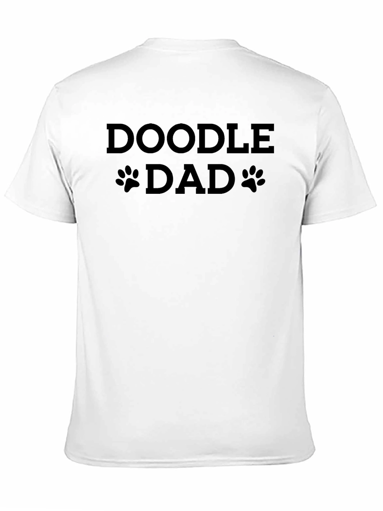 Black Doodle Dad T-Shirt - Dog Lover Tee view 11