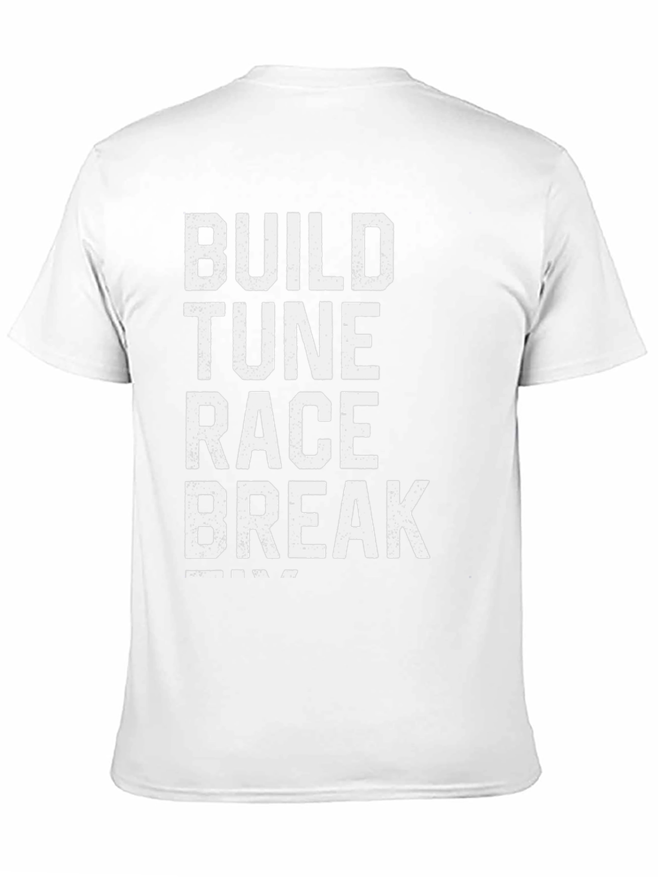 Black Build Tune Race Break T-Shirt - Black view 11