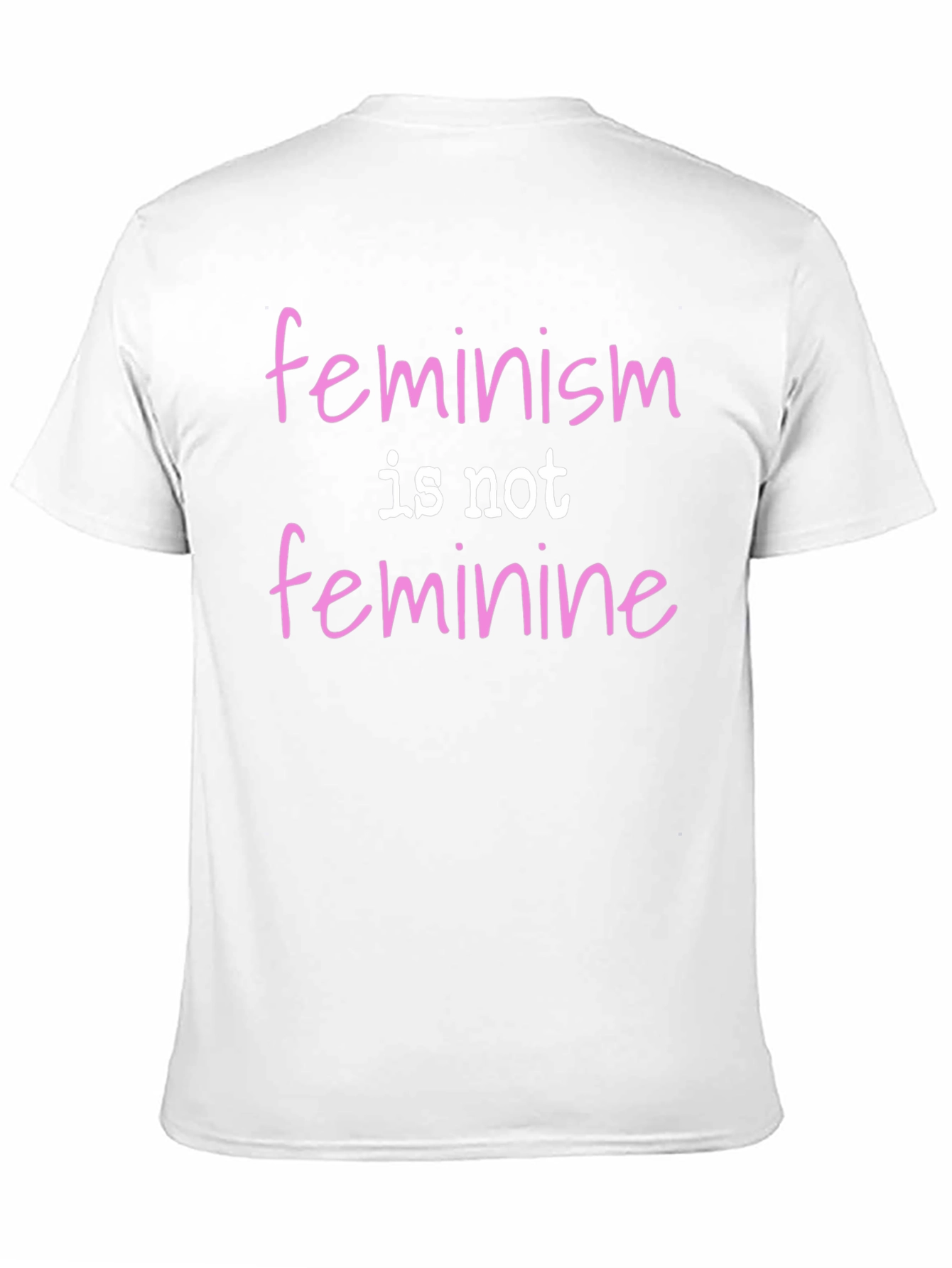 Black Feminism Is Not Feminine Statement Tee view 11