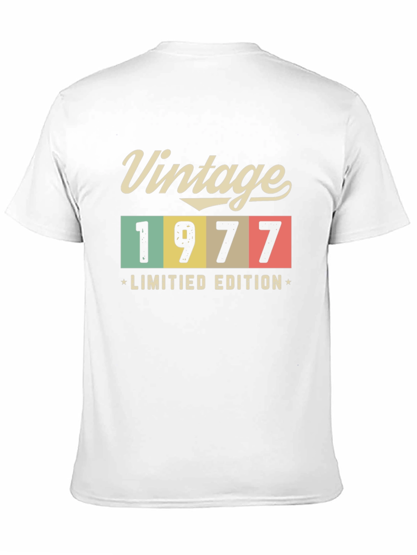 Black Vintage 1977 Limited Edition Black T-Shirt view 11