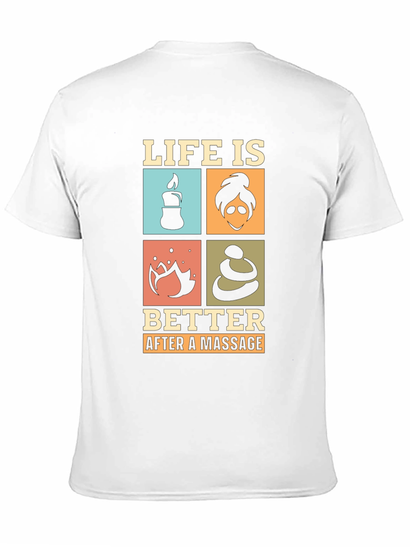 Black Life is Better After a Massage T-Shirt view 11