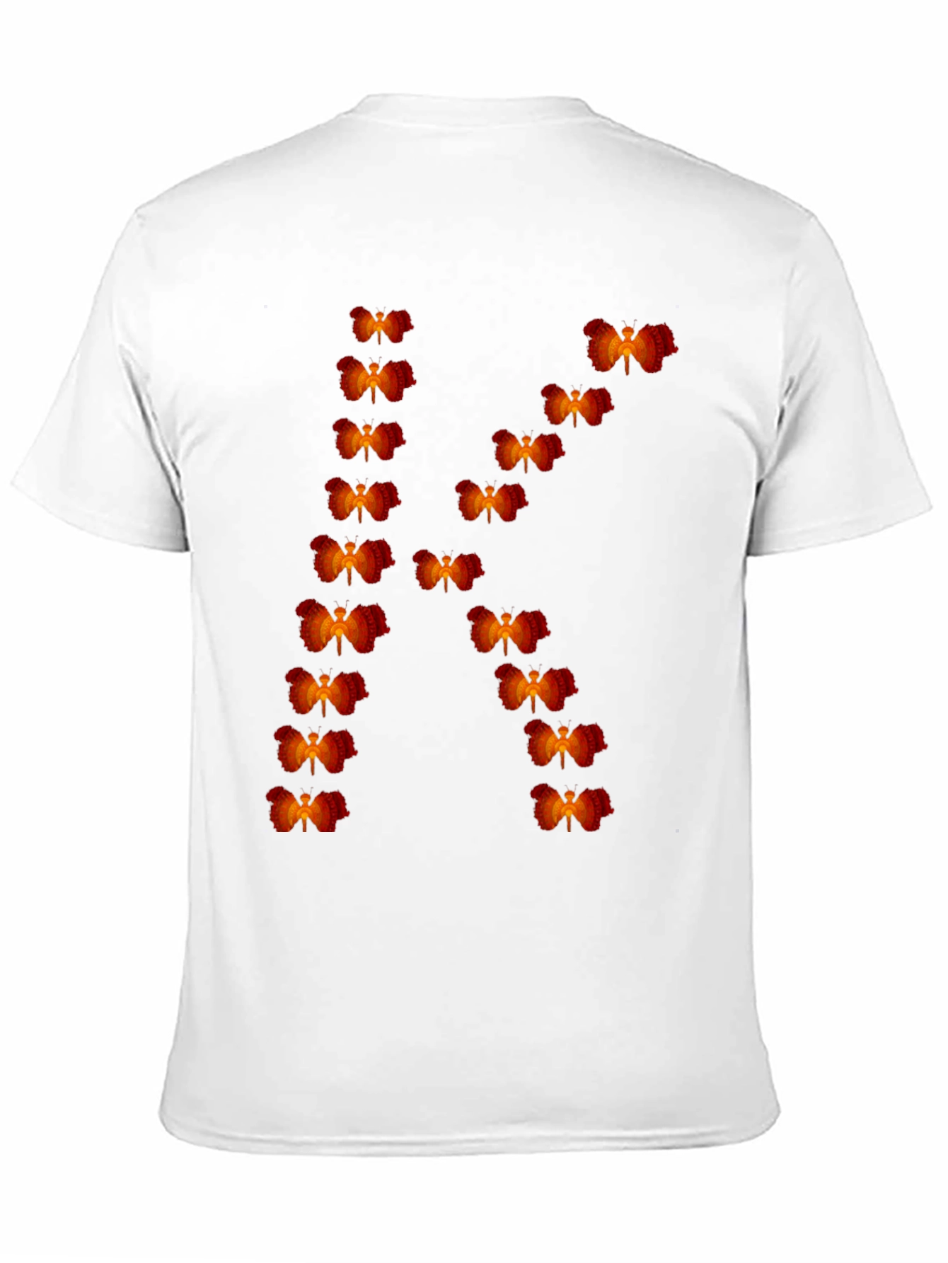 Black Phoenix Initial "K" Graphic Tee - Premium Cotton view 11