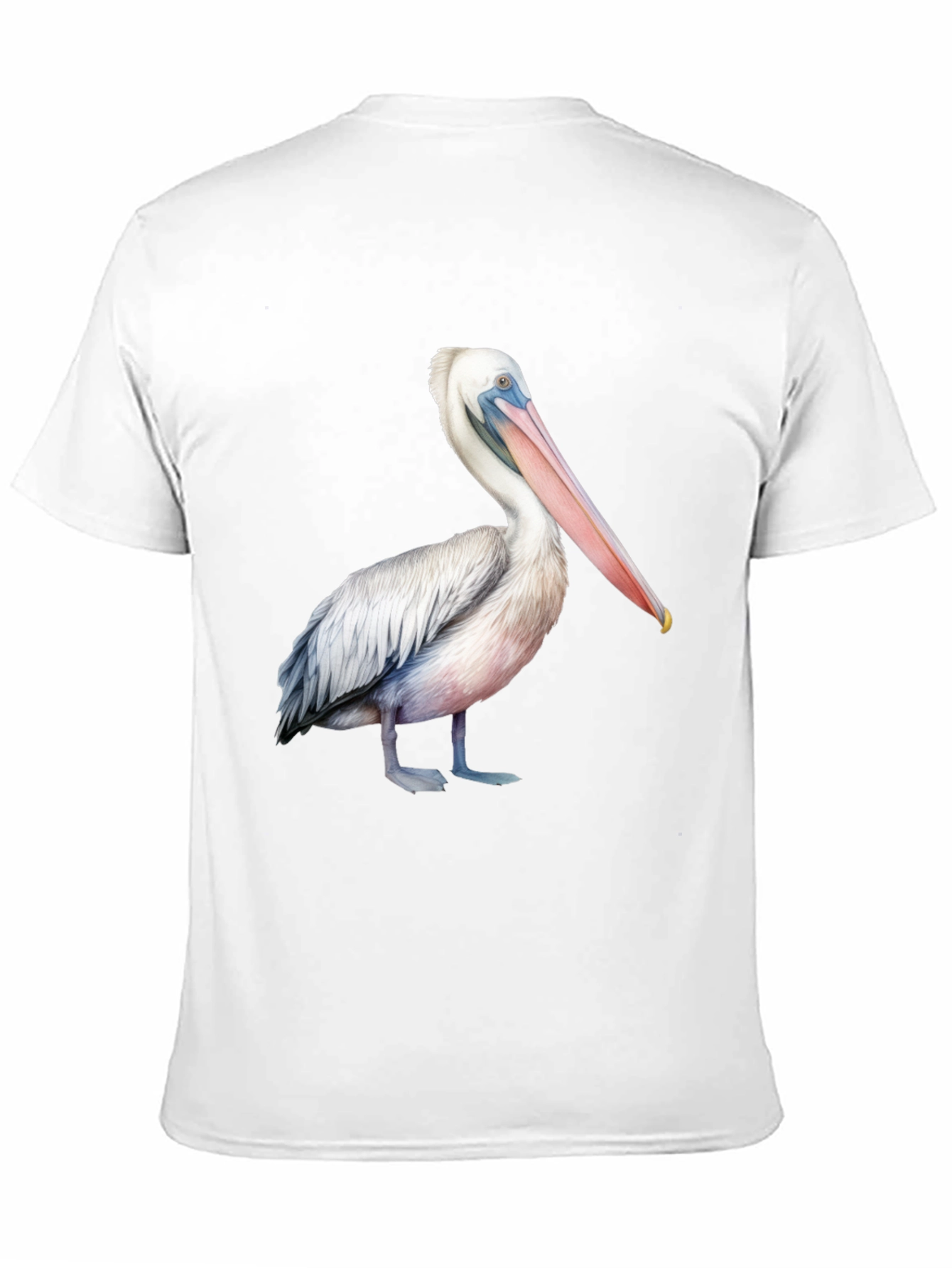 Black Pelican Graphic Print T-Shirt - Unisex Black Tee view 11
