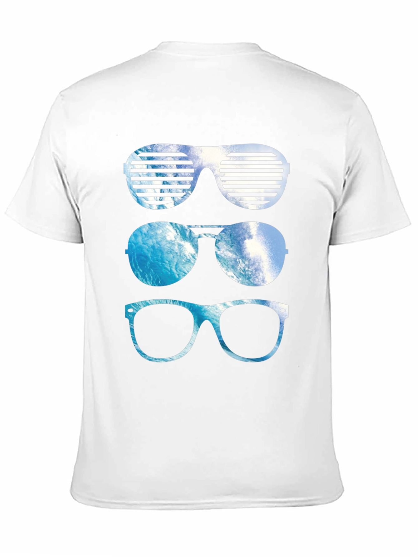 Black Cool Shades Graphic Tee view 11