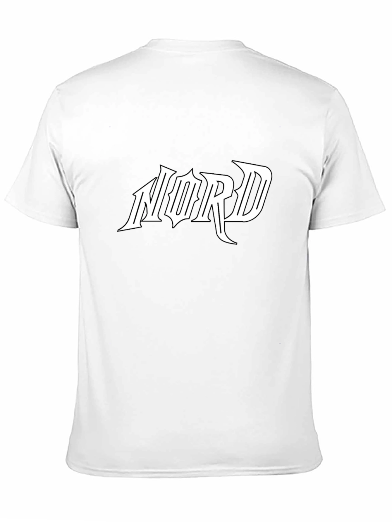 Black NORD Graphic Tee - Edgy Streetwear Style view 11