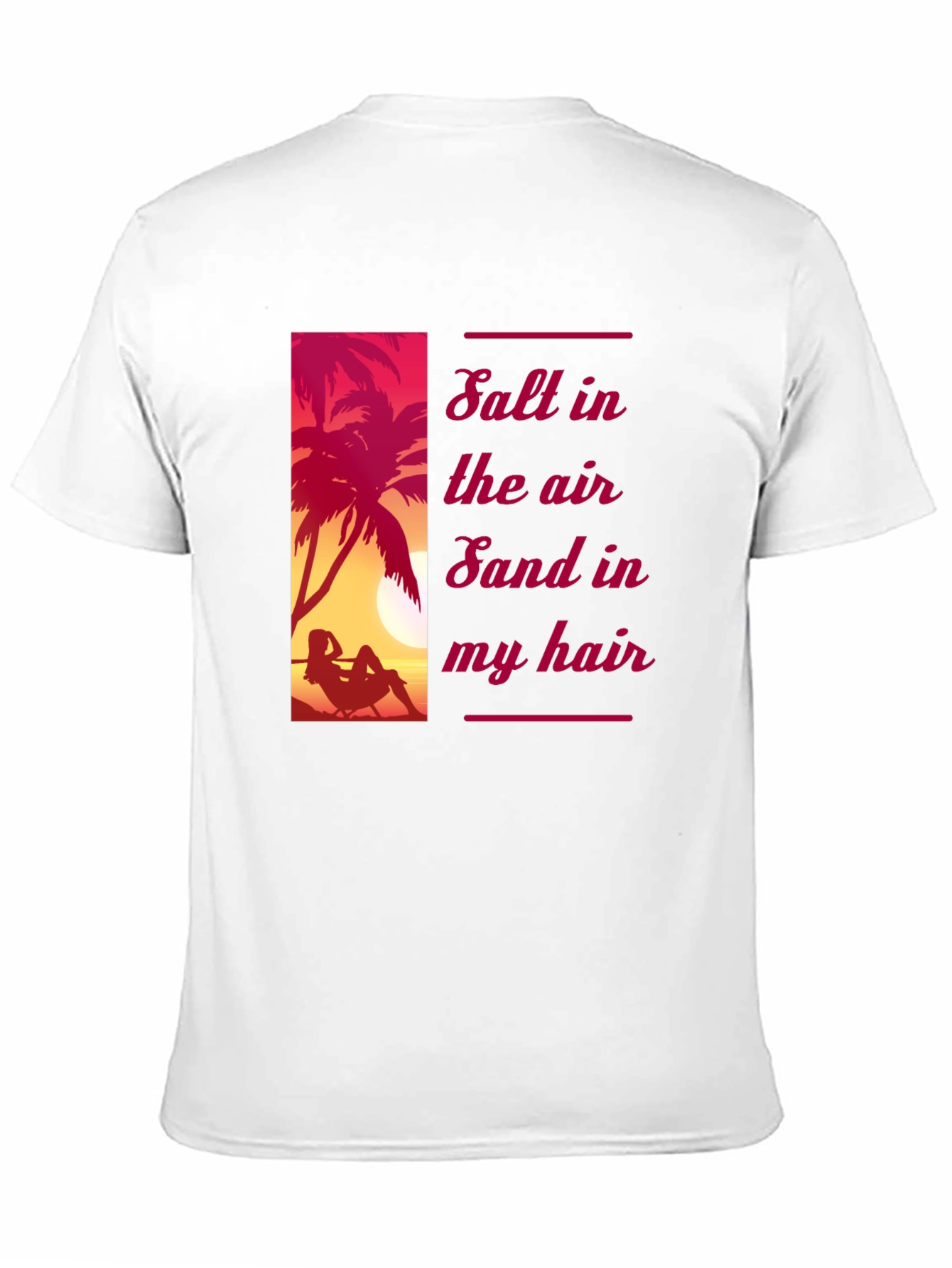 Salt Air Sand Hair Graphic Tee - 11