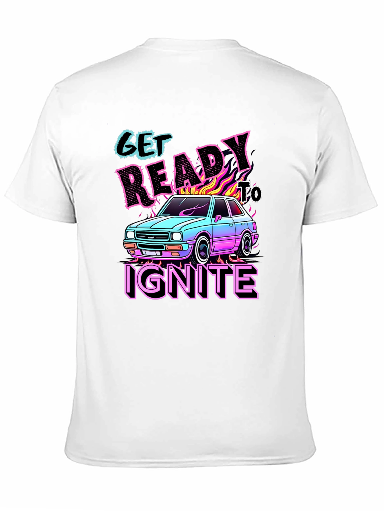 Black Get Ready to Ignite Graphic Tee view 11