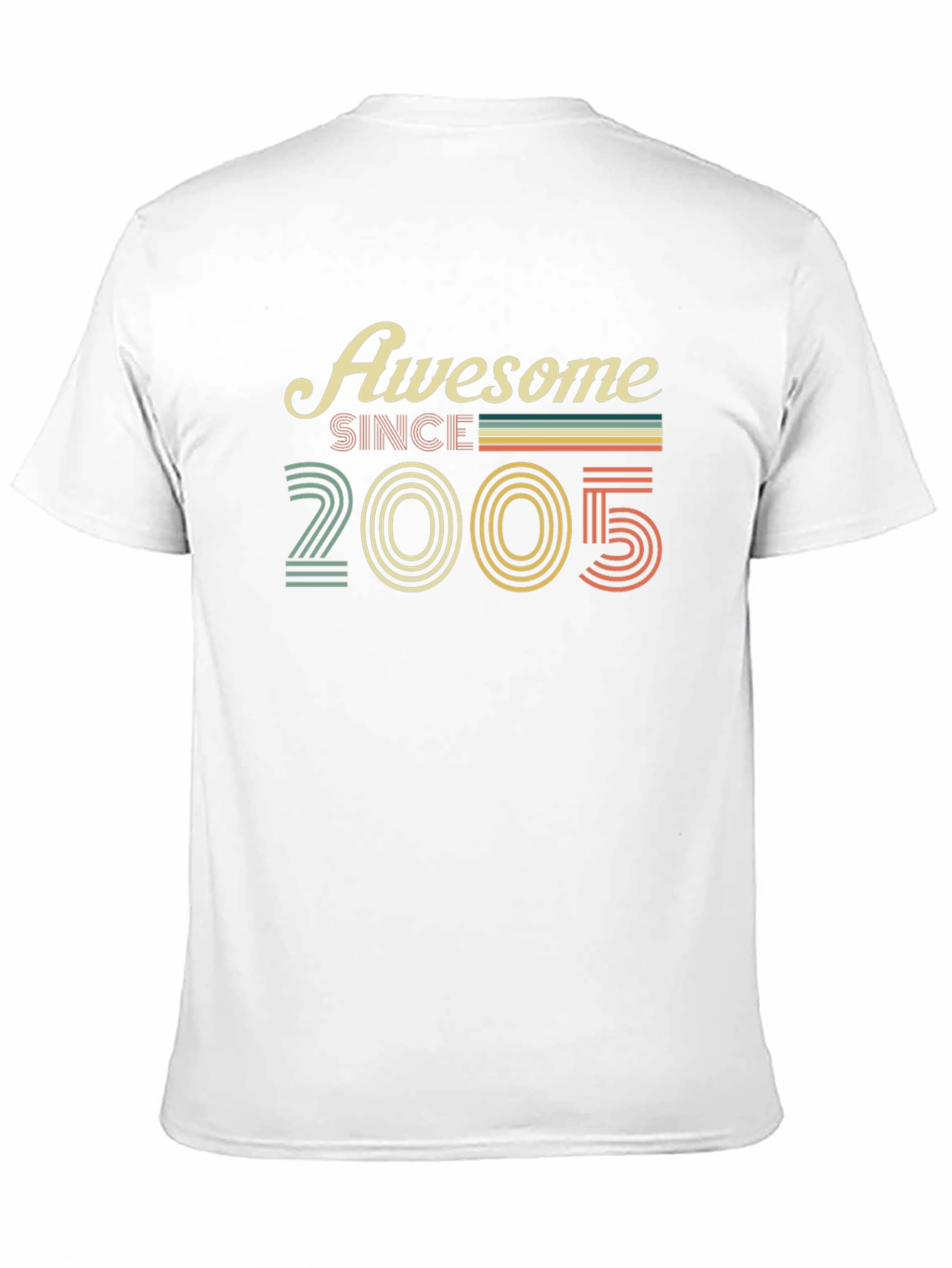 Black Awesome Since 2005 Black T-Shirt view 11