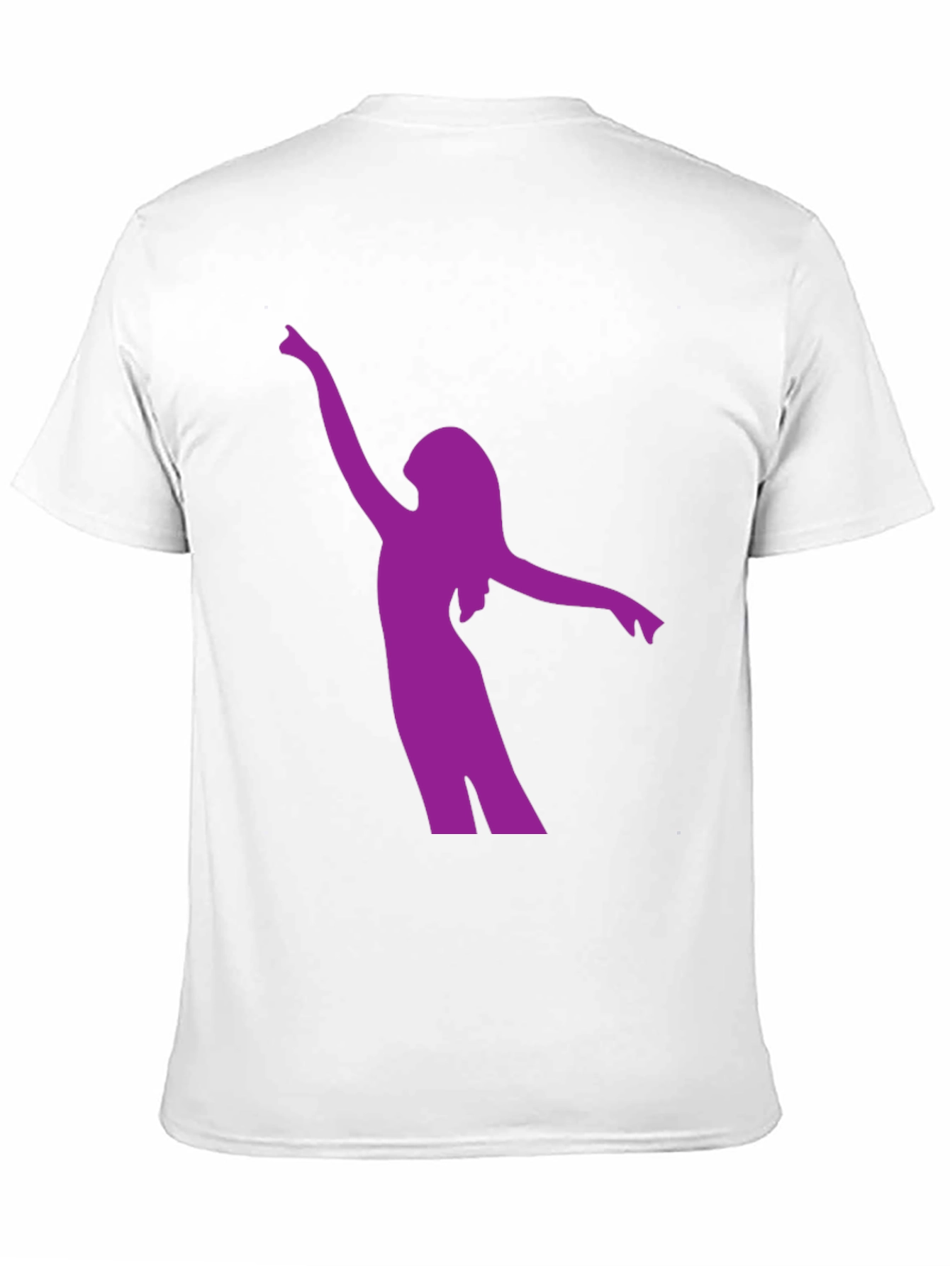 Black Silhouette Dancer Graphic Tee - Black view 11