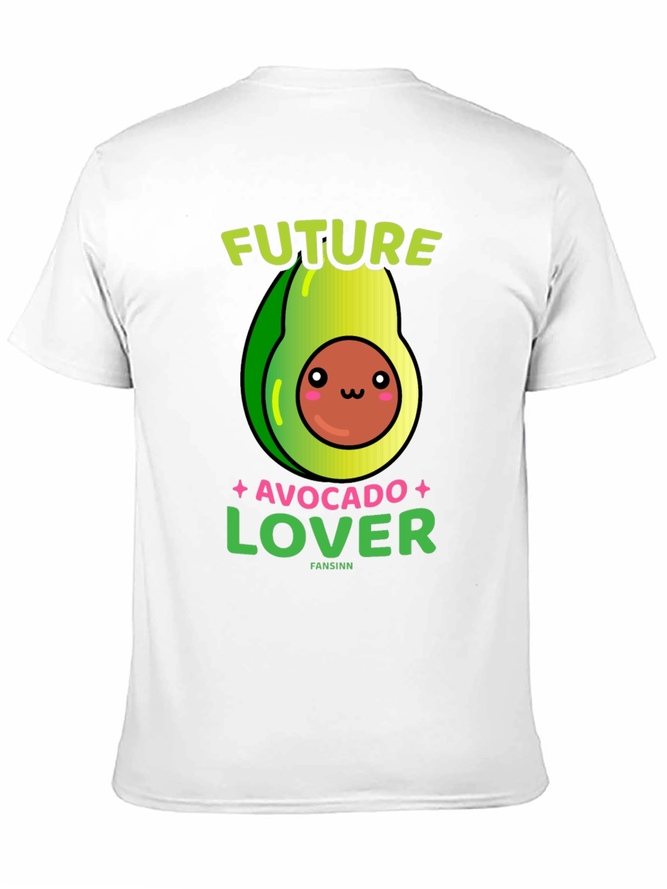 Black Future Avocado Lover T-Shirt view 11