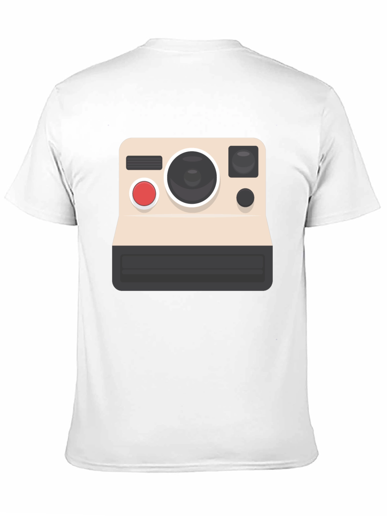 Black Vintage Camera Graphic Tee - Classic Style view 11