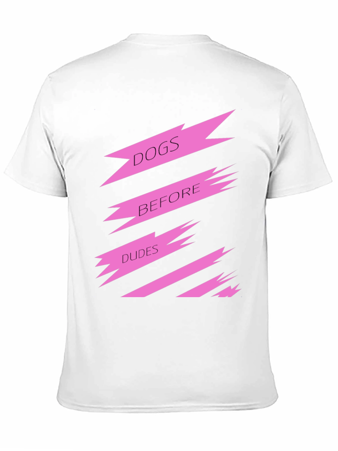 Black Dogs Before Dudes Graphic Tee - Black view 11