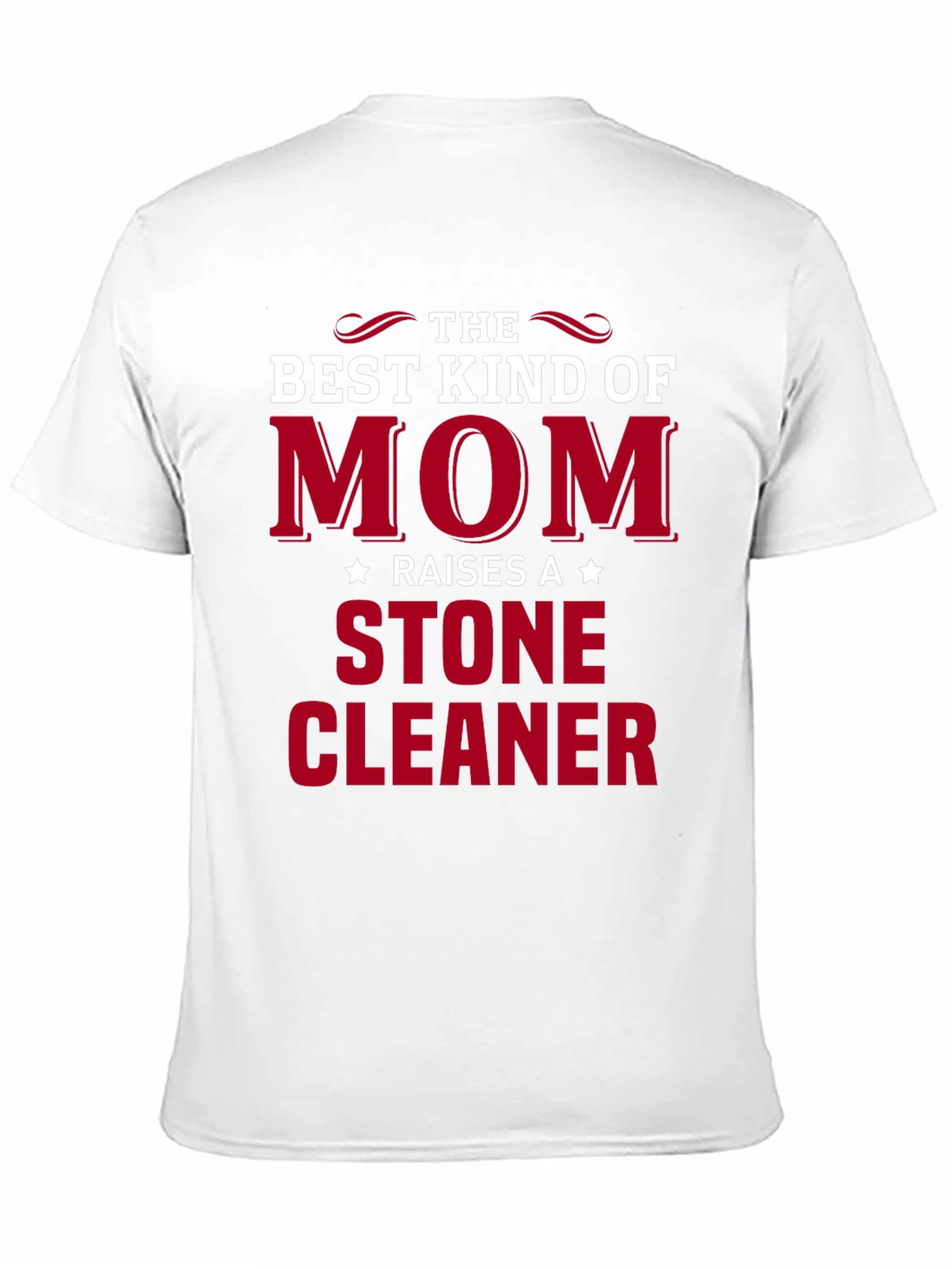 Black Best Kind of Mom Stone Cleaner T-Shirt view 11