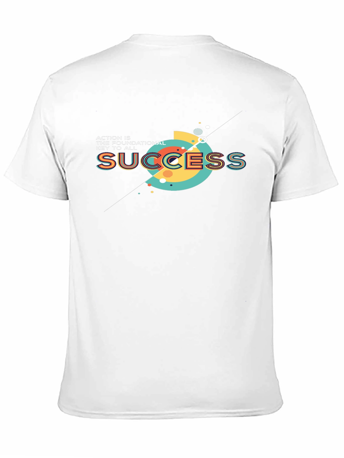 Black Success Graphic Tee - Action is Key! view 11