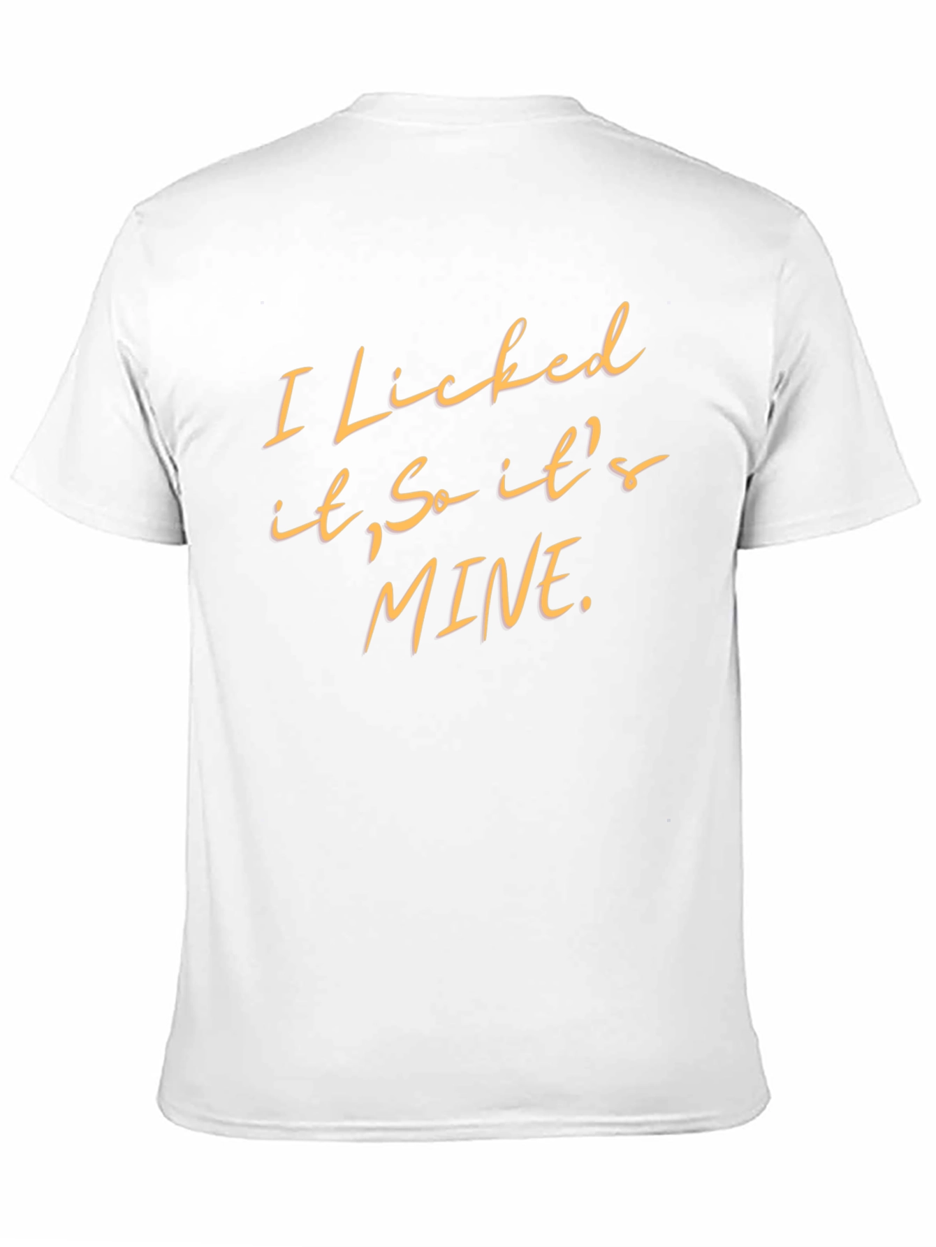 Black Funny "I Licked It, So It's Mine" Graphic Tee view 11