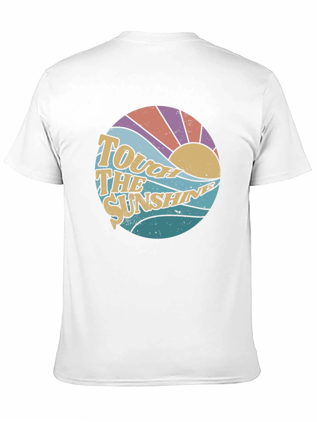 Black Touch The Sunshine Retro Graphic Tee view 11