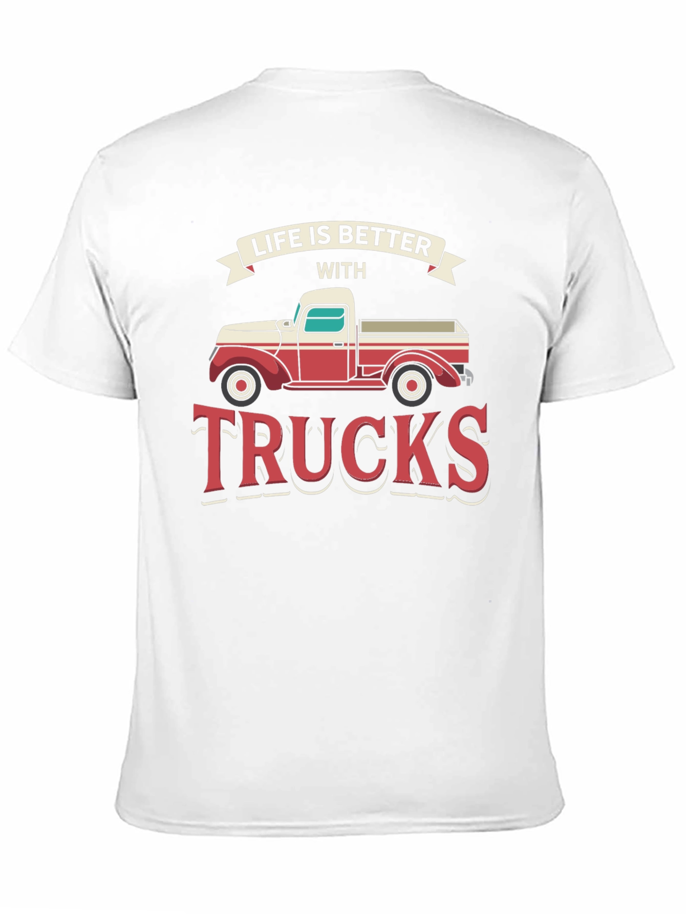 Black Life is Better with Trucks Graphic Tee view 11