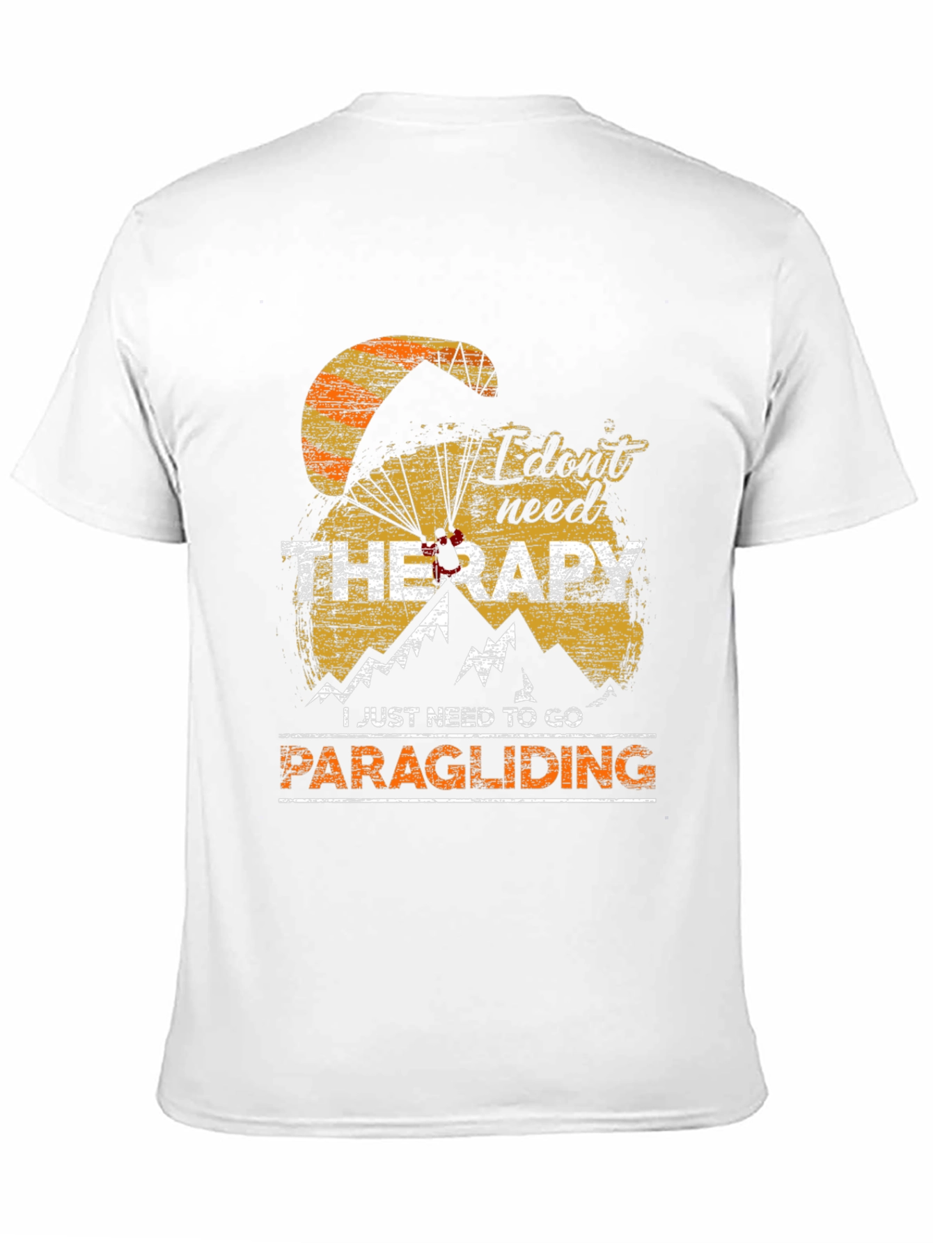 Paragliding Therapy T-Shirt: Adventure Awaits - 11