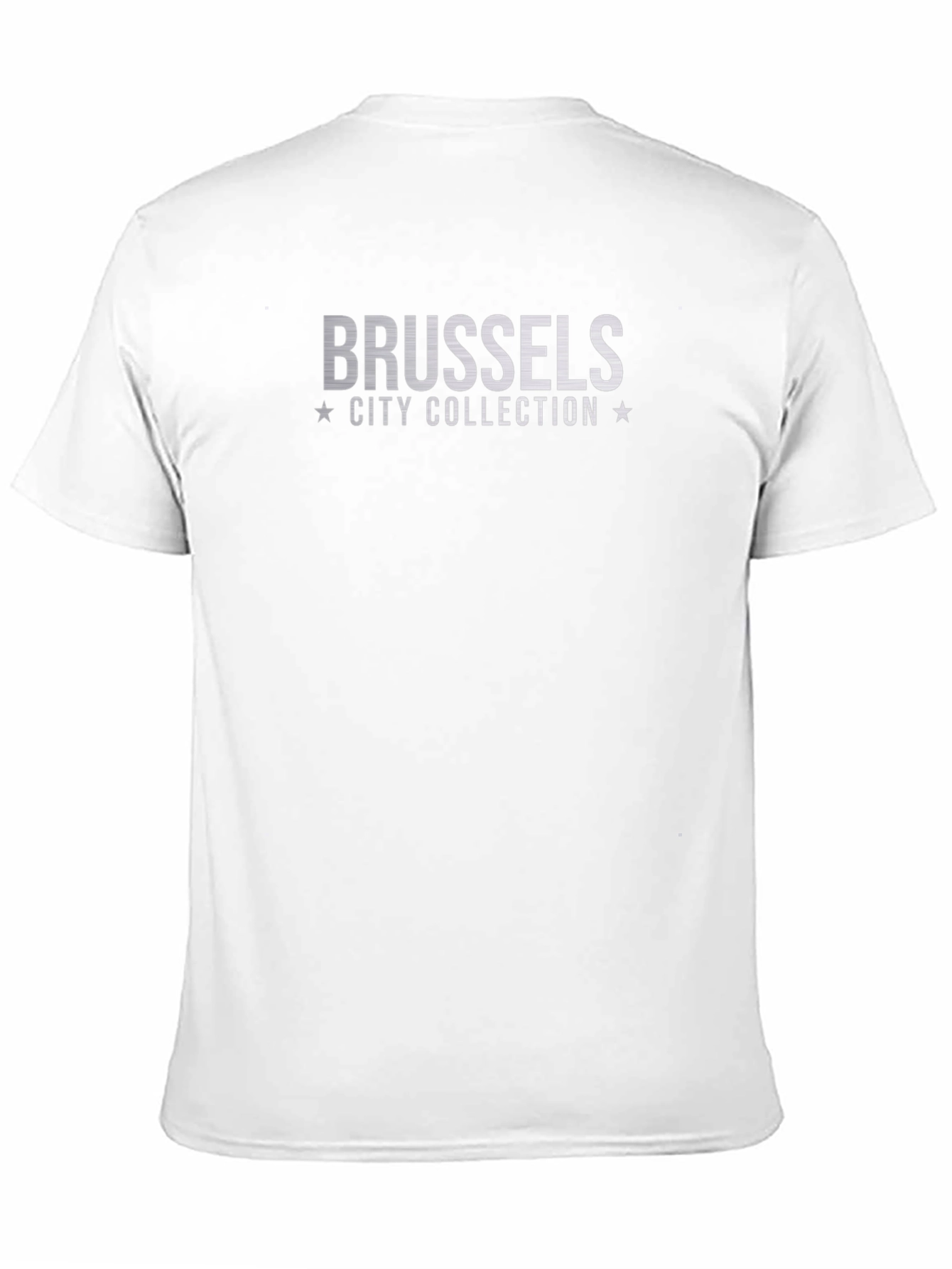 Black Brussels City Collection Graphic Tee - Black view 11