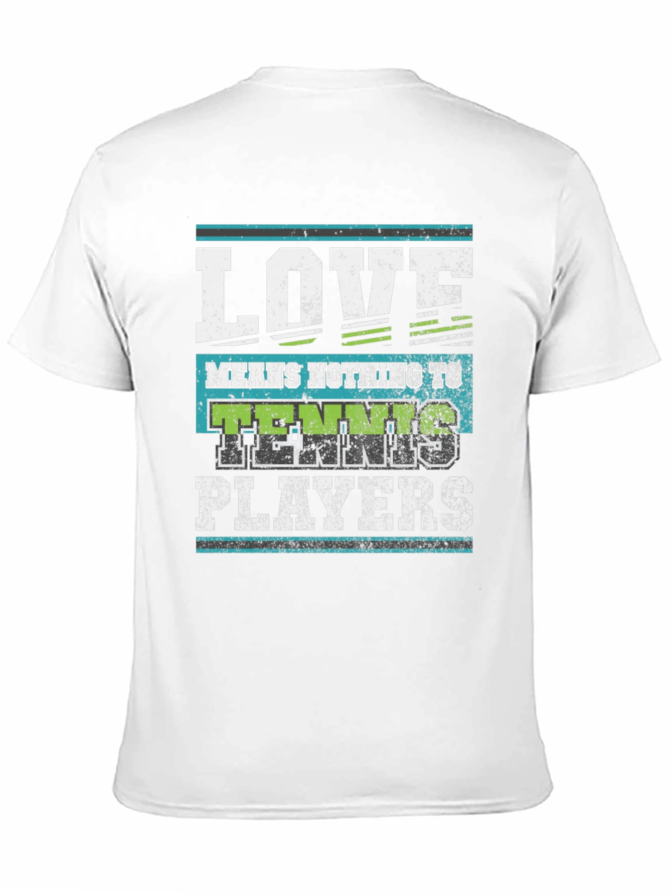 Black Love Means Nothing to Tennis Players T-Shirt view 11