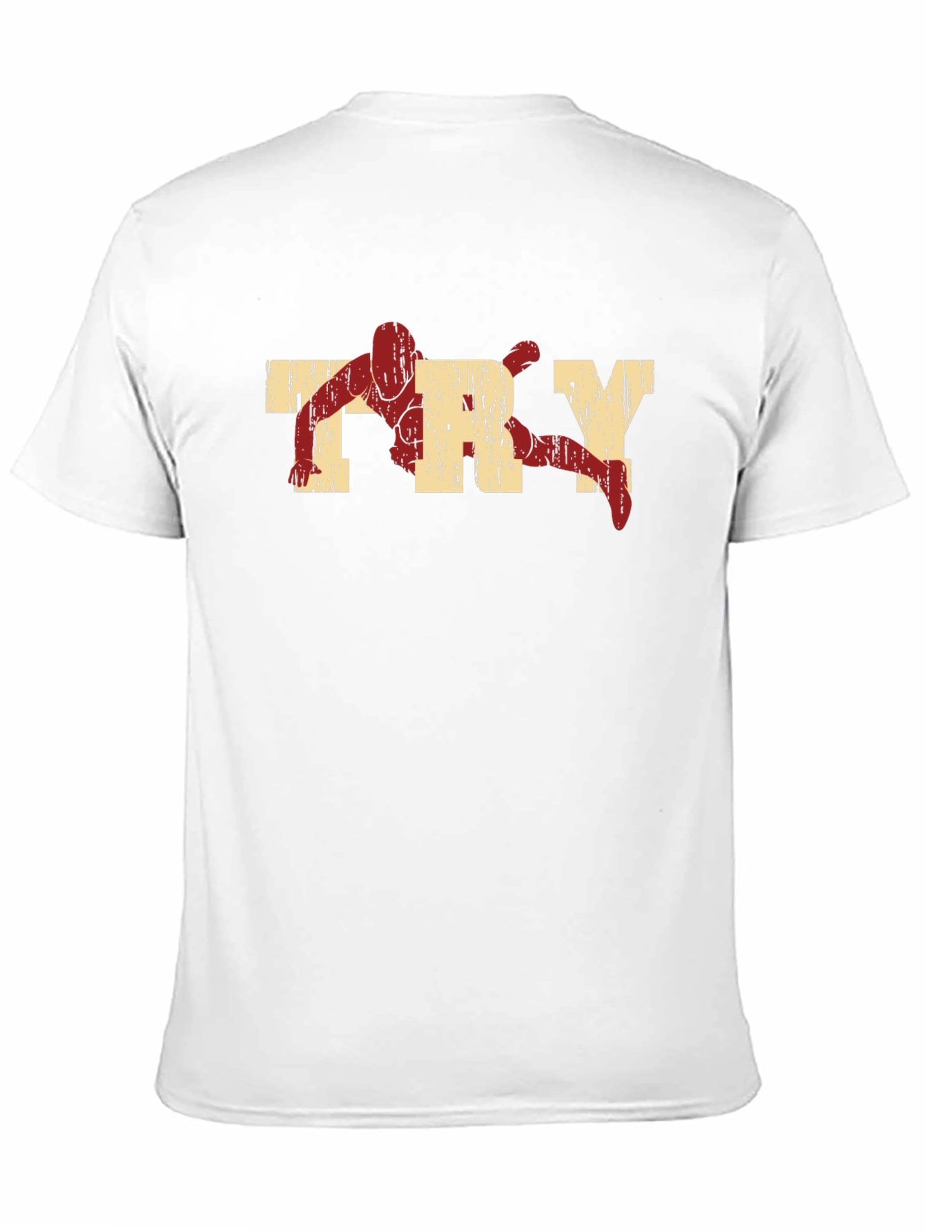 Black Vintage TRY T-Shirt view 11