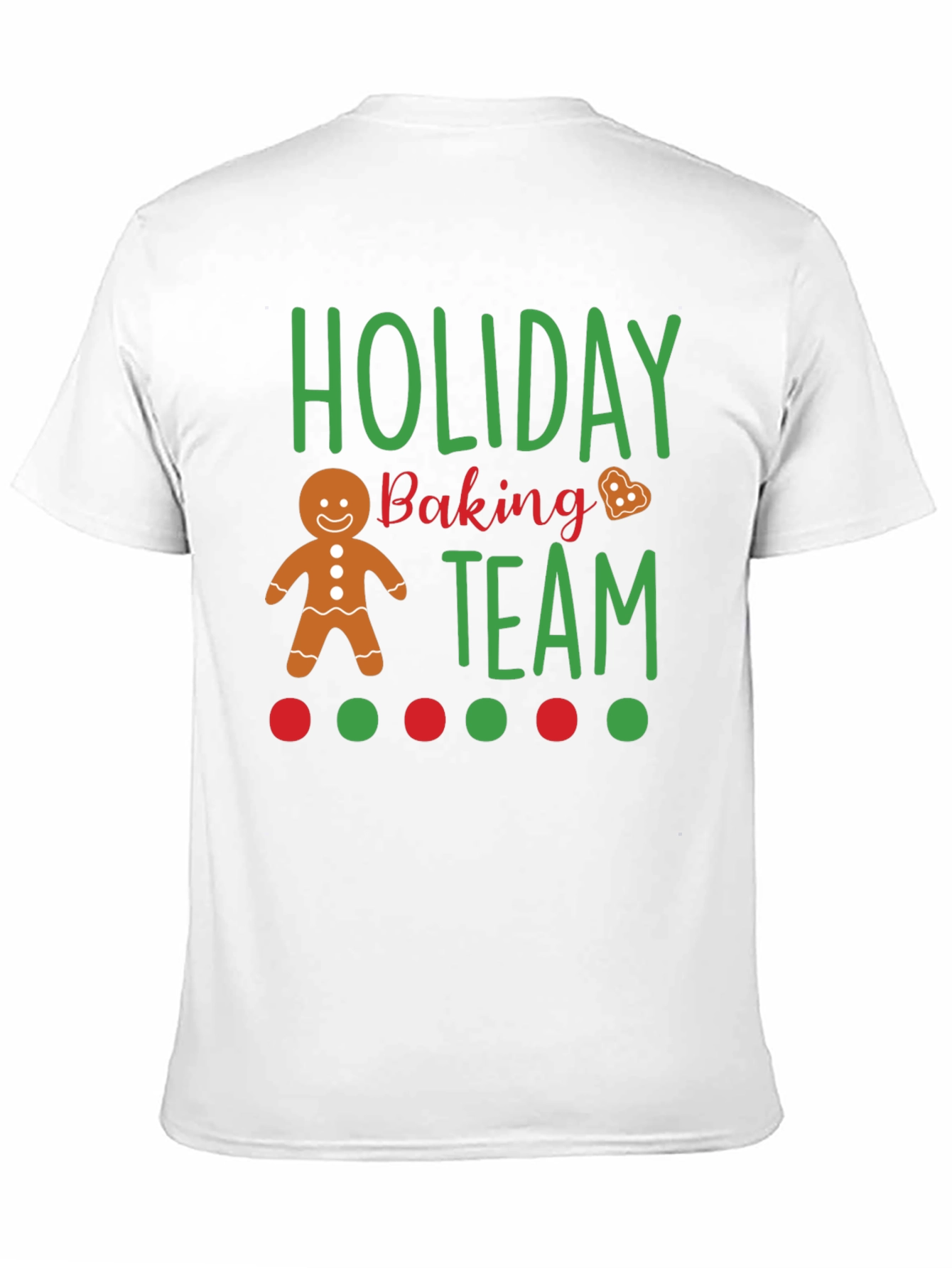 Black Holiday Baking Team T-Shirt view 11