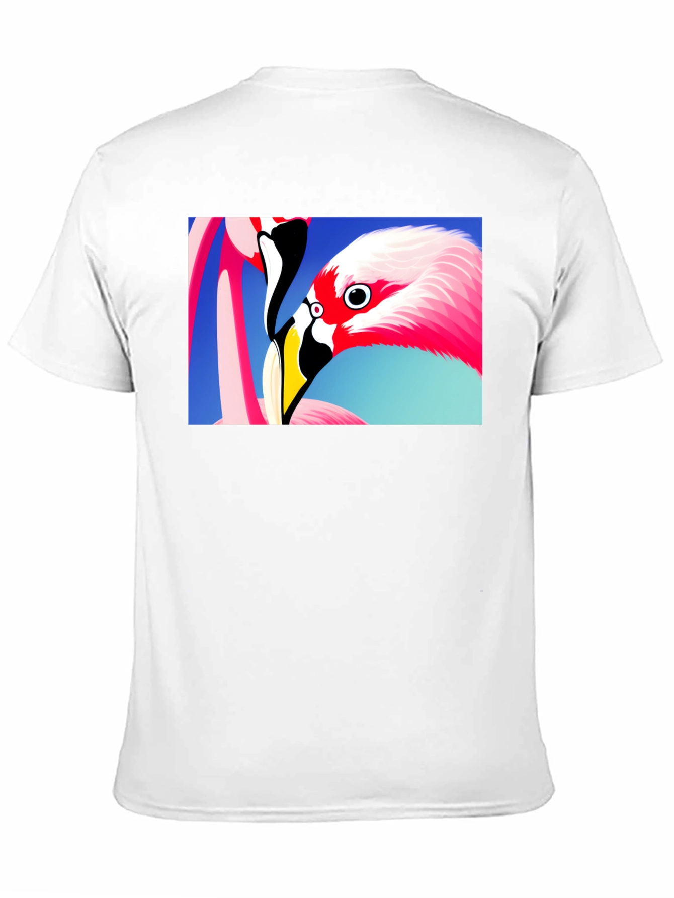Black Flamingo Graphic Tee - Stylish Black T-Shirt view 11