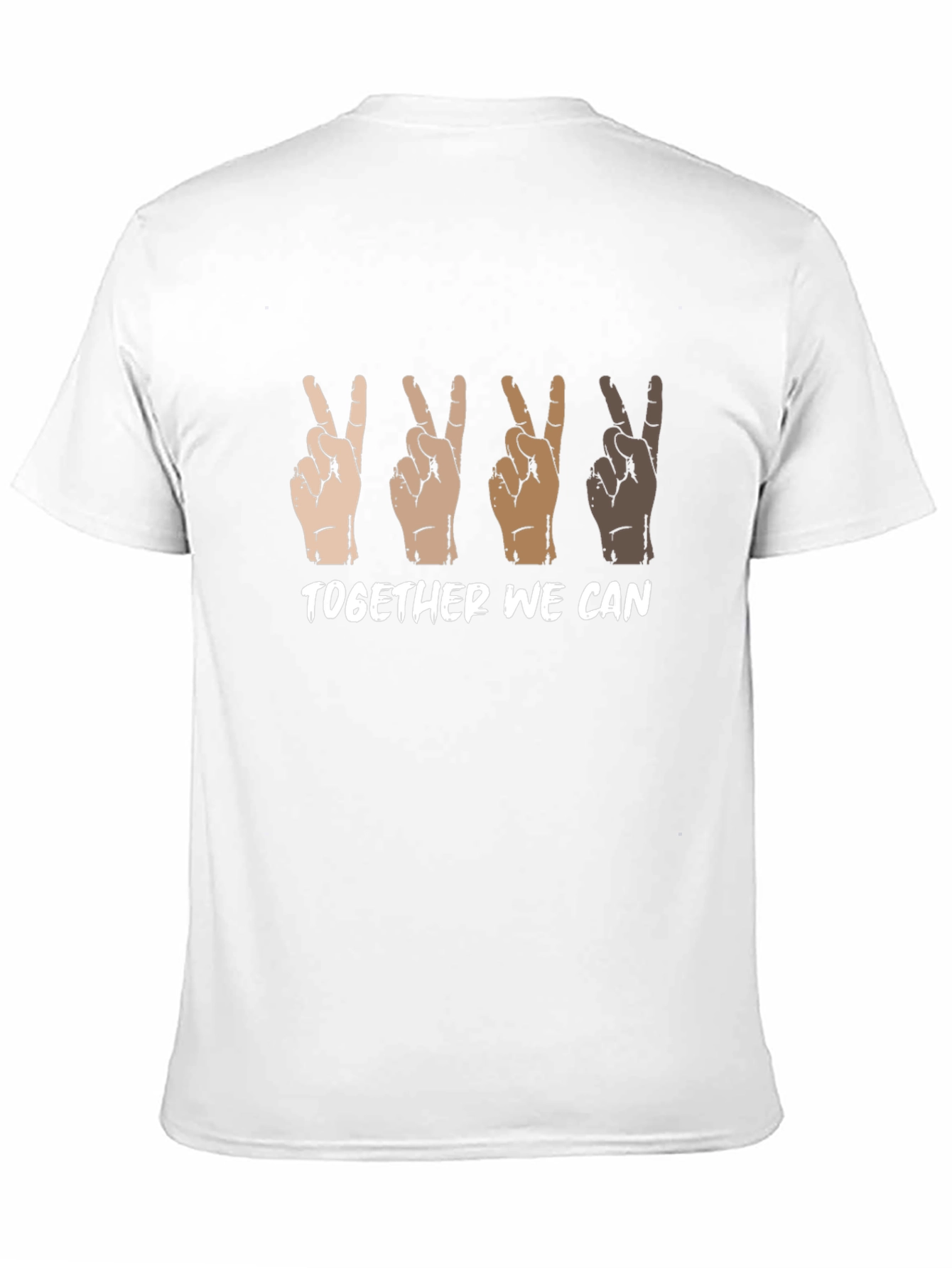 Black Together We Can Equality T-Shirt view 11