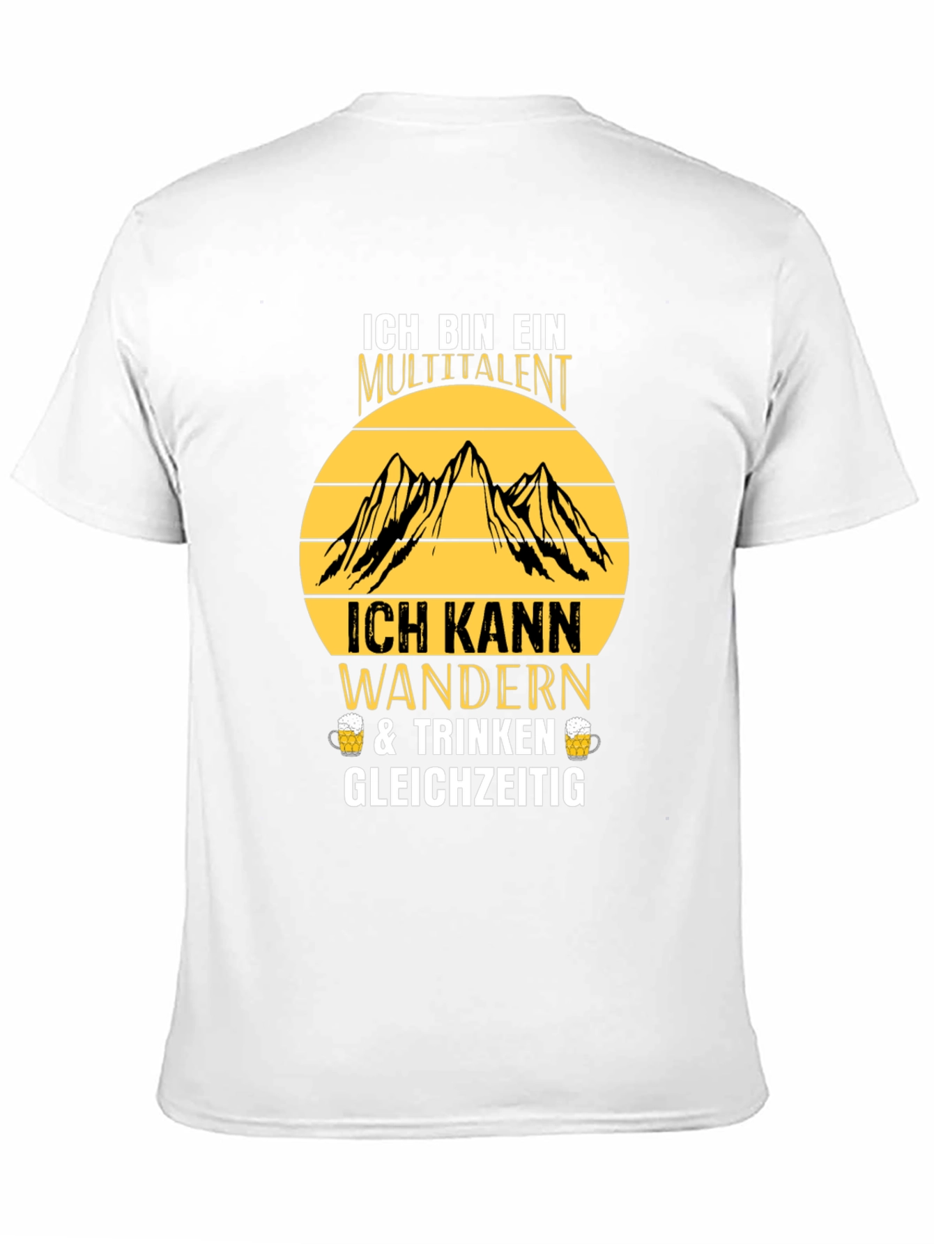 Black Multitalent Hiking & Drinking T-Shirt view 11