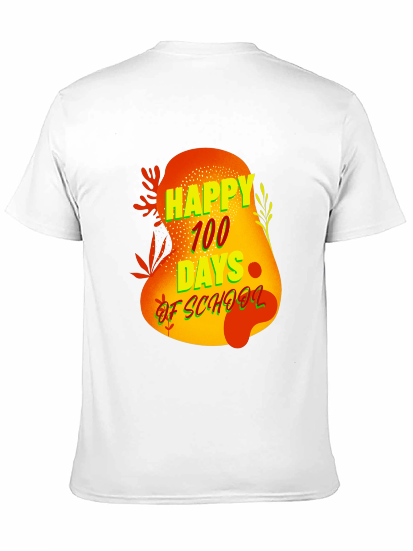 Black Happy 100 Days of School T-Shirt view 11