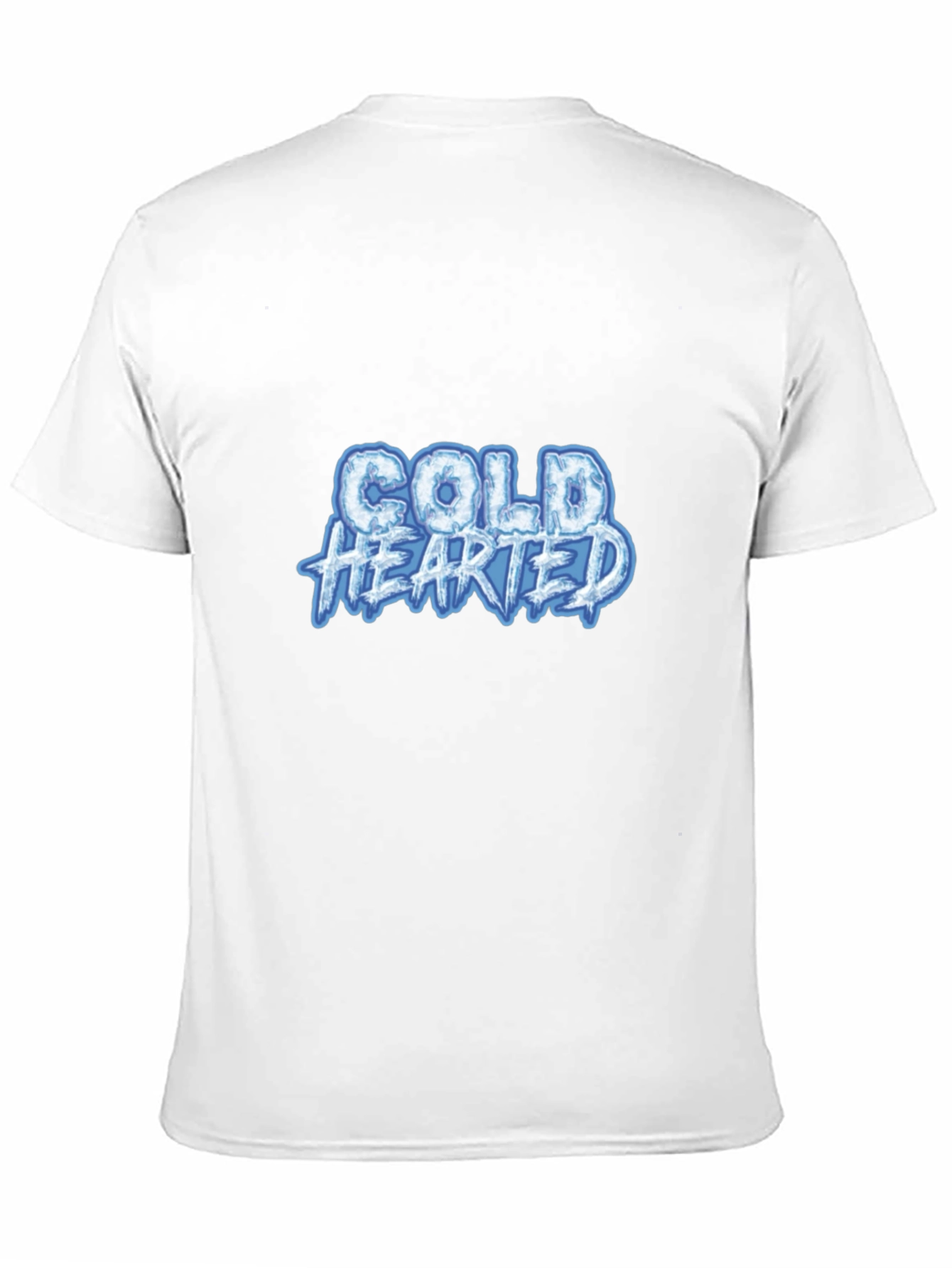 Cold Hearted Graphic Tee - Black Cotton Blend Shirt - 11