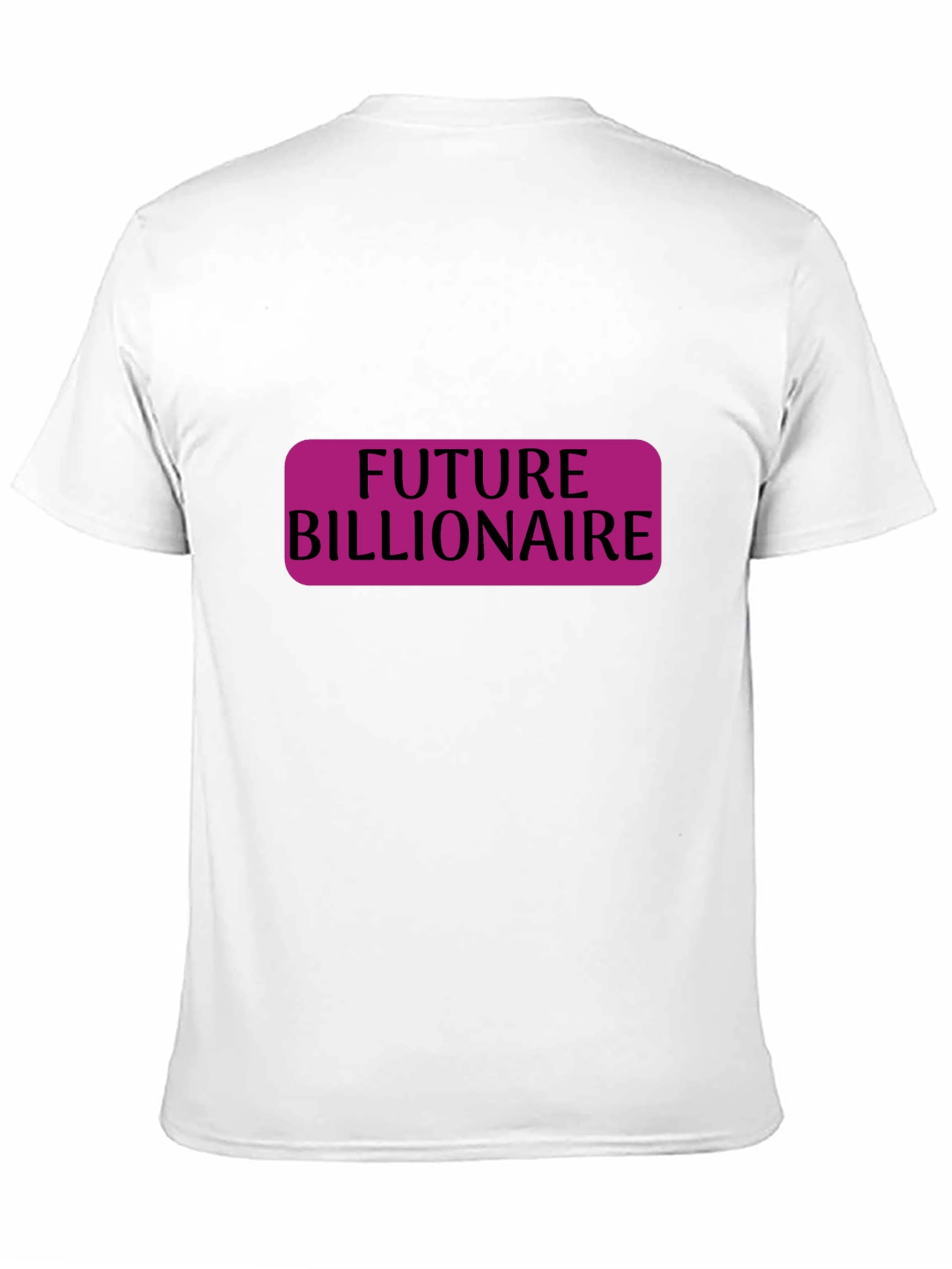 Black Future Billionaire Graphic Tee - Mens Black T-Shirt view 11