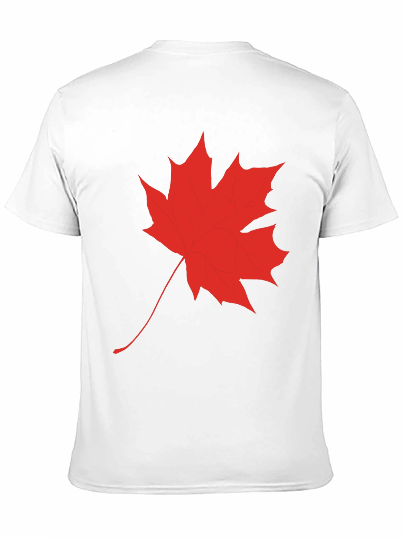 Black Maple Leaf Graphic T-Shirt view 11