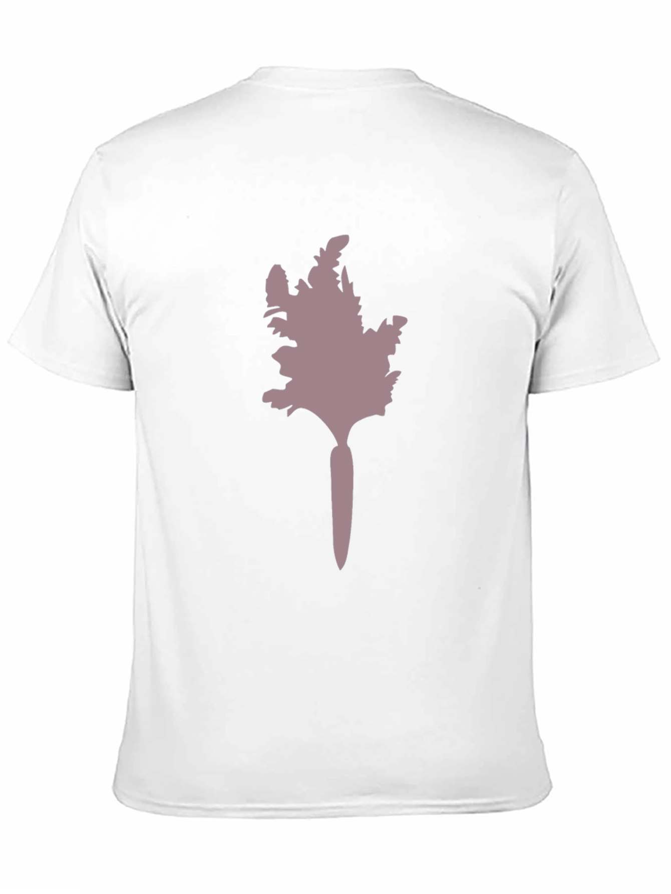 Black Unique Tree Graphic Black T-Shirt view 11