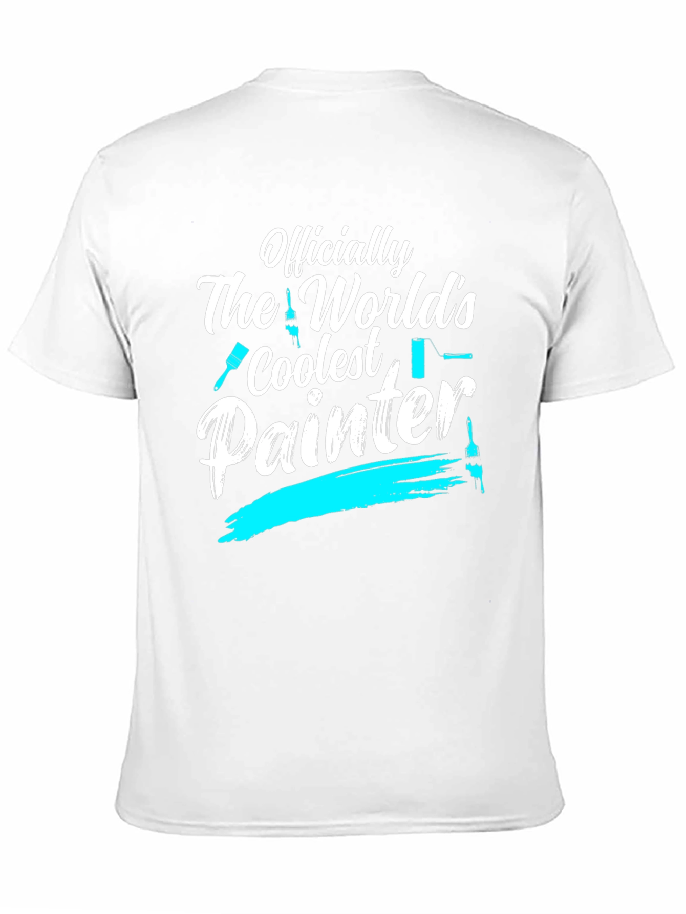 Black Coolest Painter T-Shirt view 11