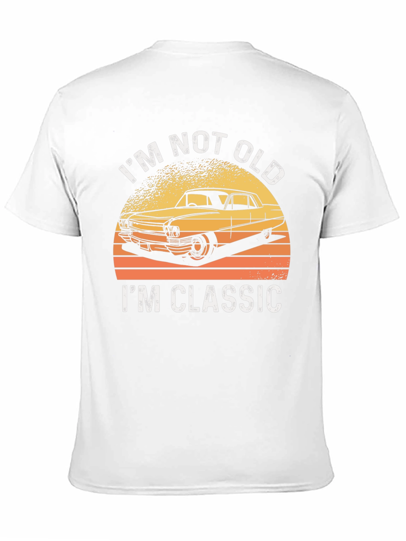 Black I'm Not Old, I'm Classic Car T-Shirt view 11