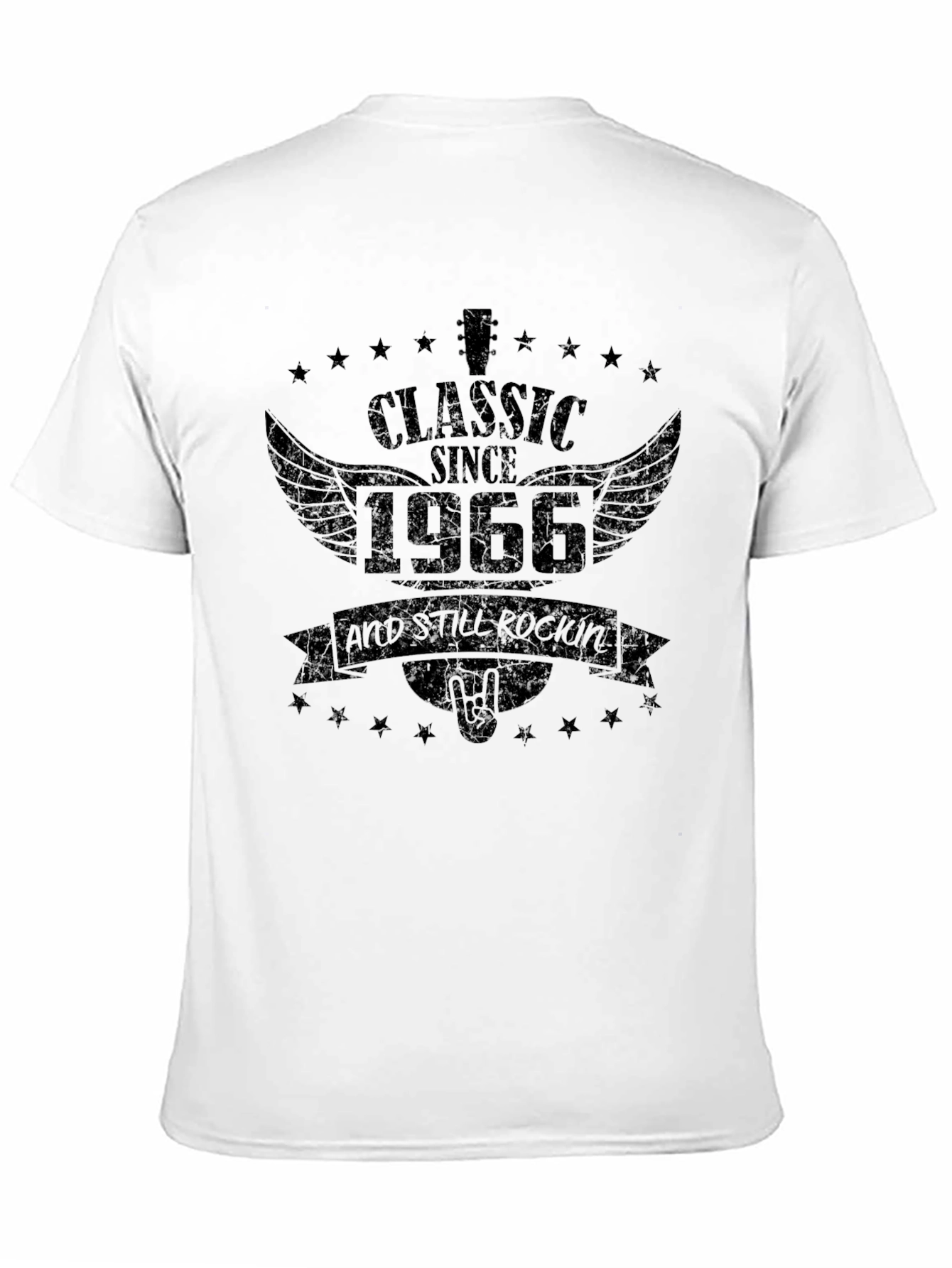 Black Classic Since 1966 Graphic T-Shirt view 11