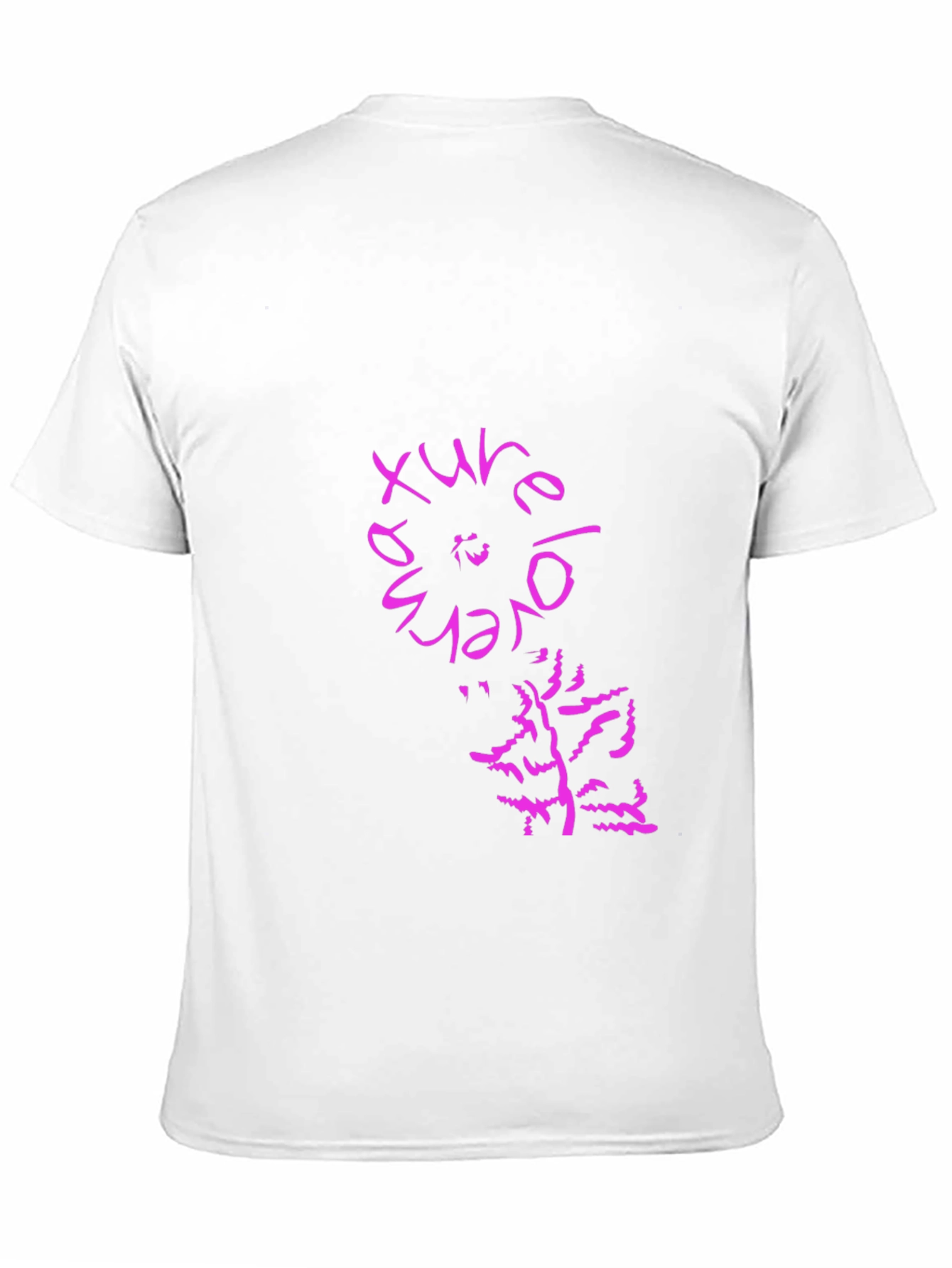 Black Unique Graphic Print Black T-Shirt view 11