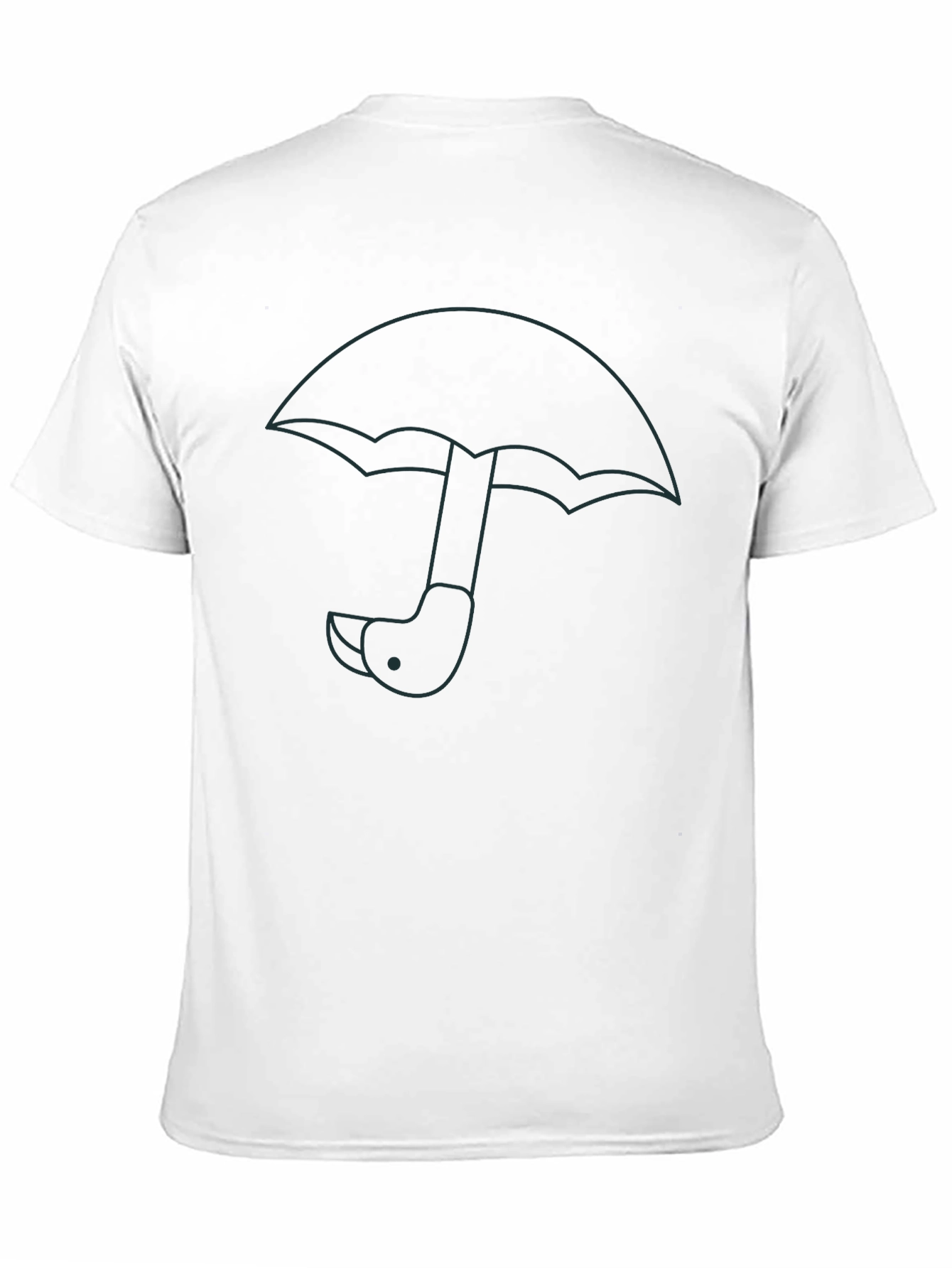 Black Umbrella Graphic Tee - Stylish Comfort view 11